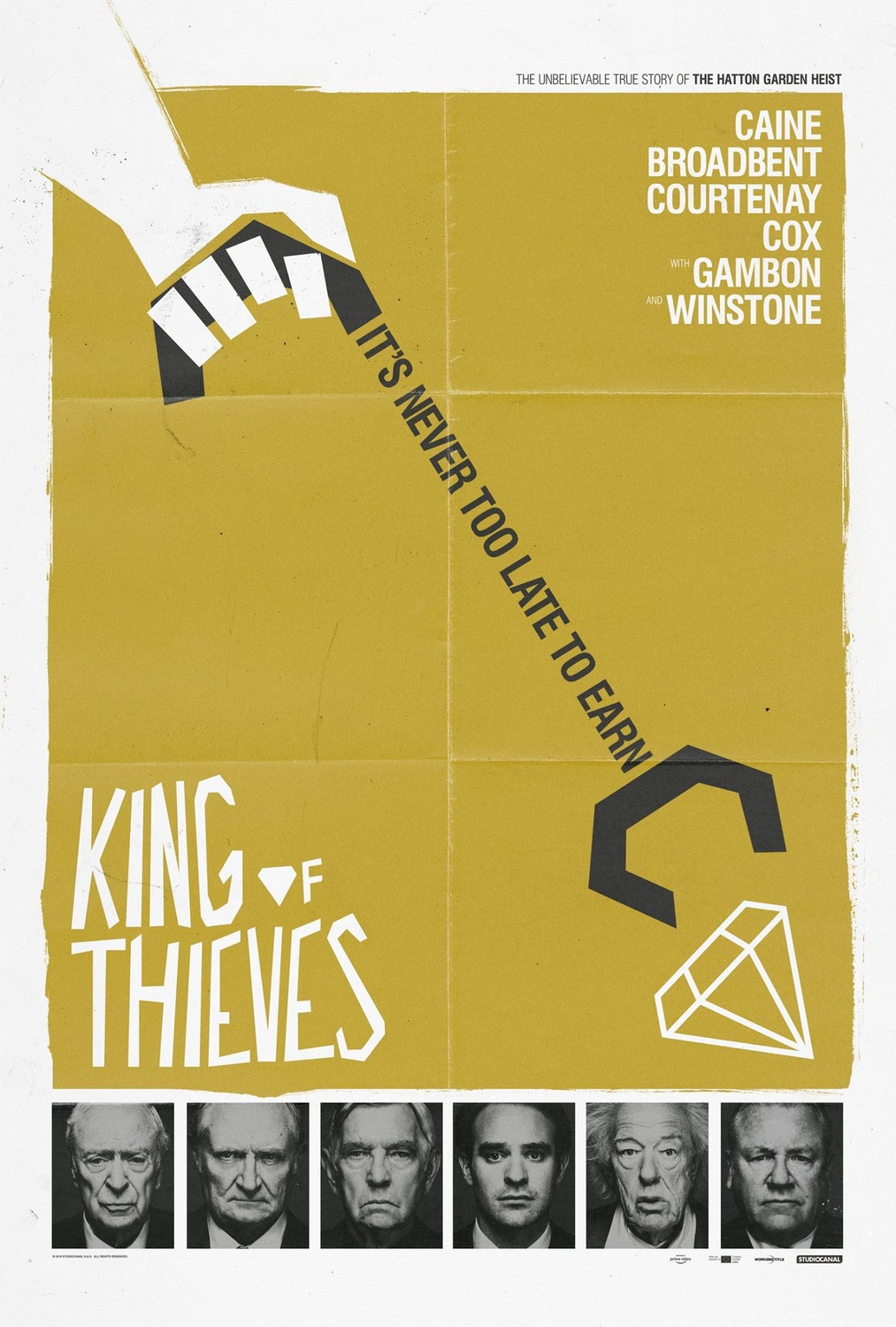 Extra Large Movie Poster Image for King of Thieves (#3 of 13)