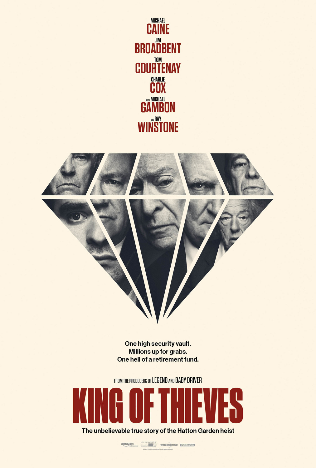 Extra Large Movie Poster Image for King of Thieves (#1 of 13)