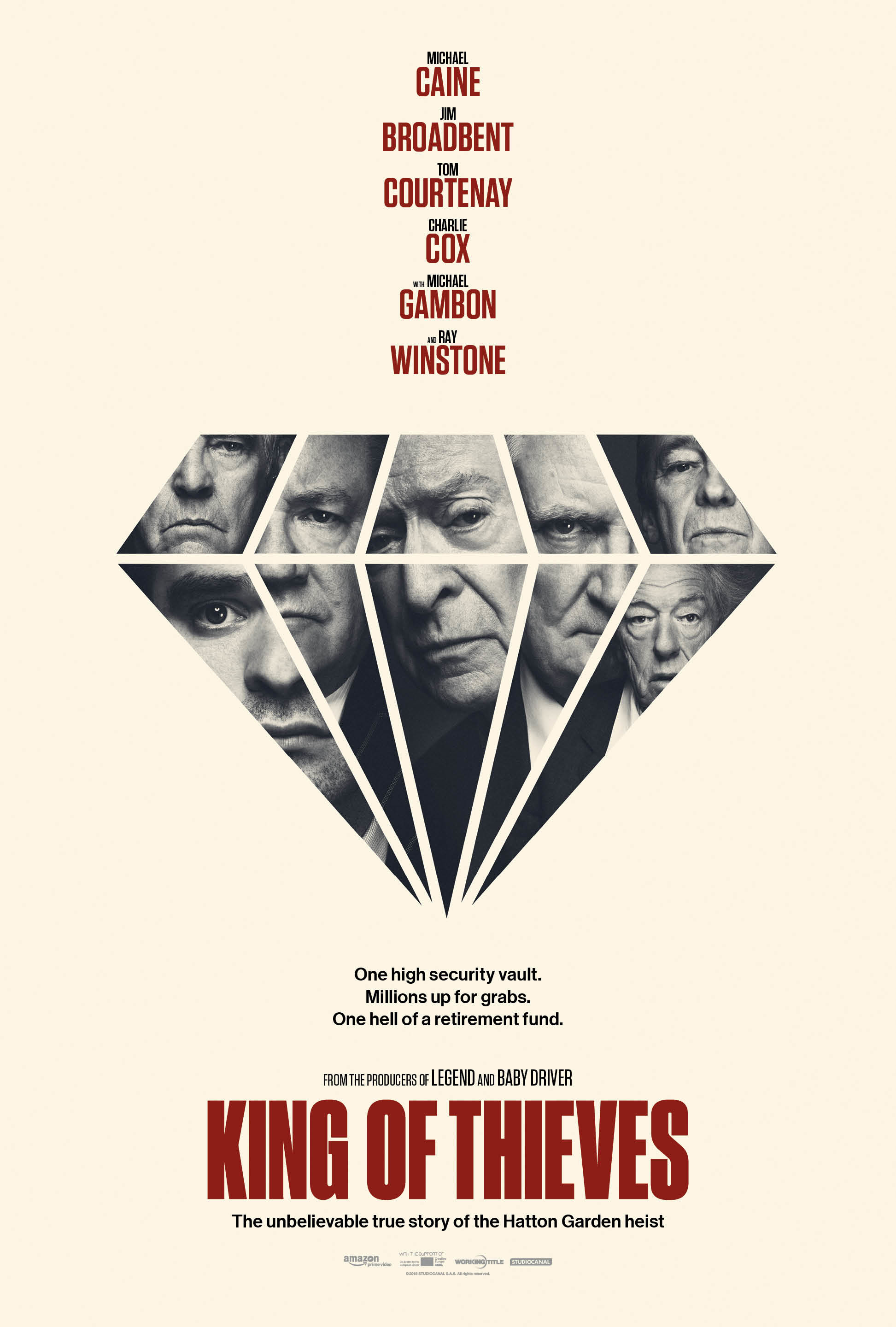 Mega Sized Movie Poster Image for King of Thieves (#1 of 13)