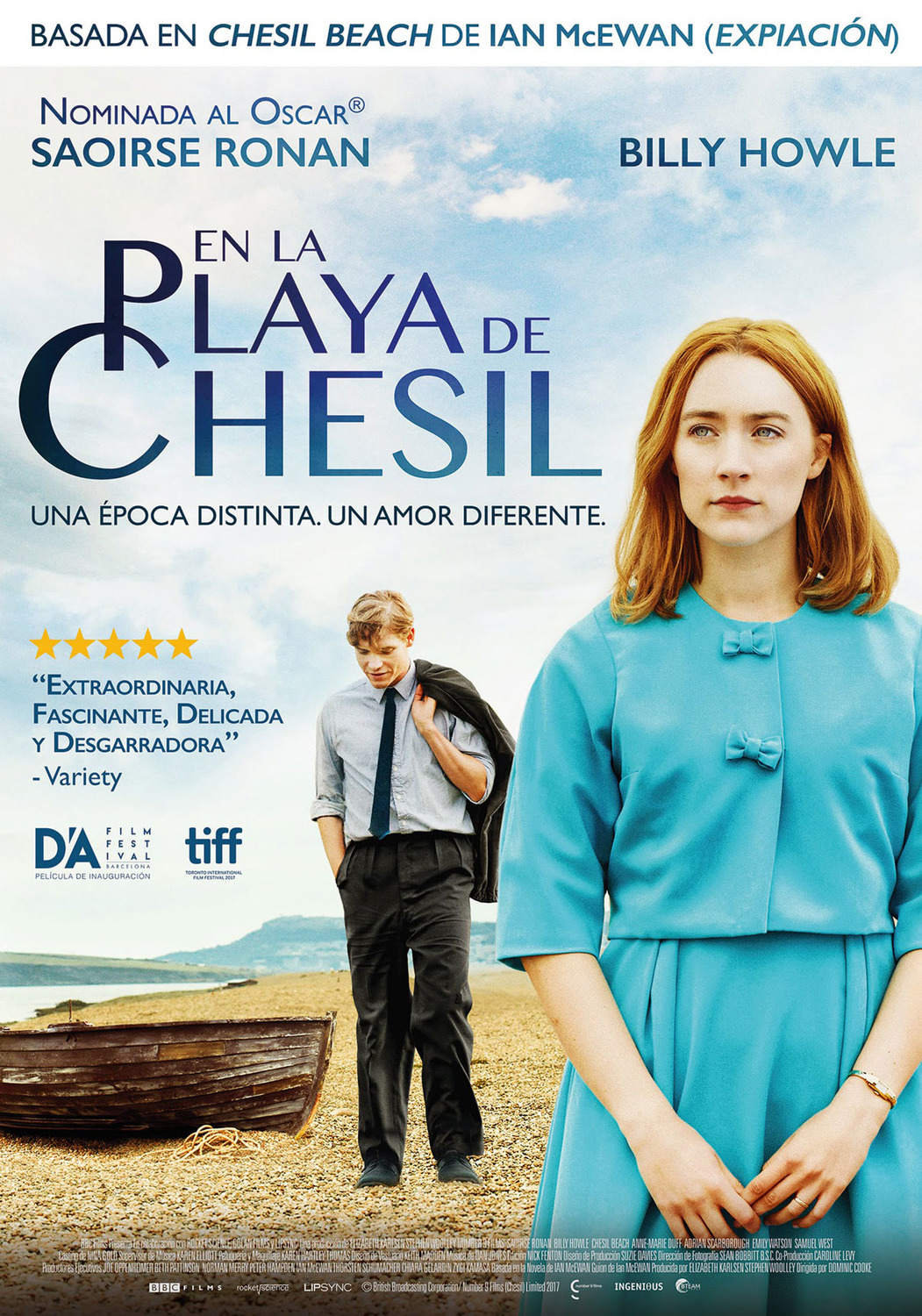 Extra Large Movie Poster Image for On Chesil Beach (#6 of 6)