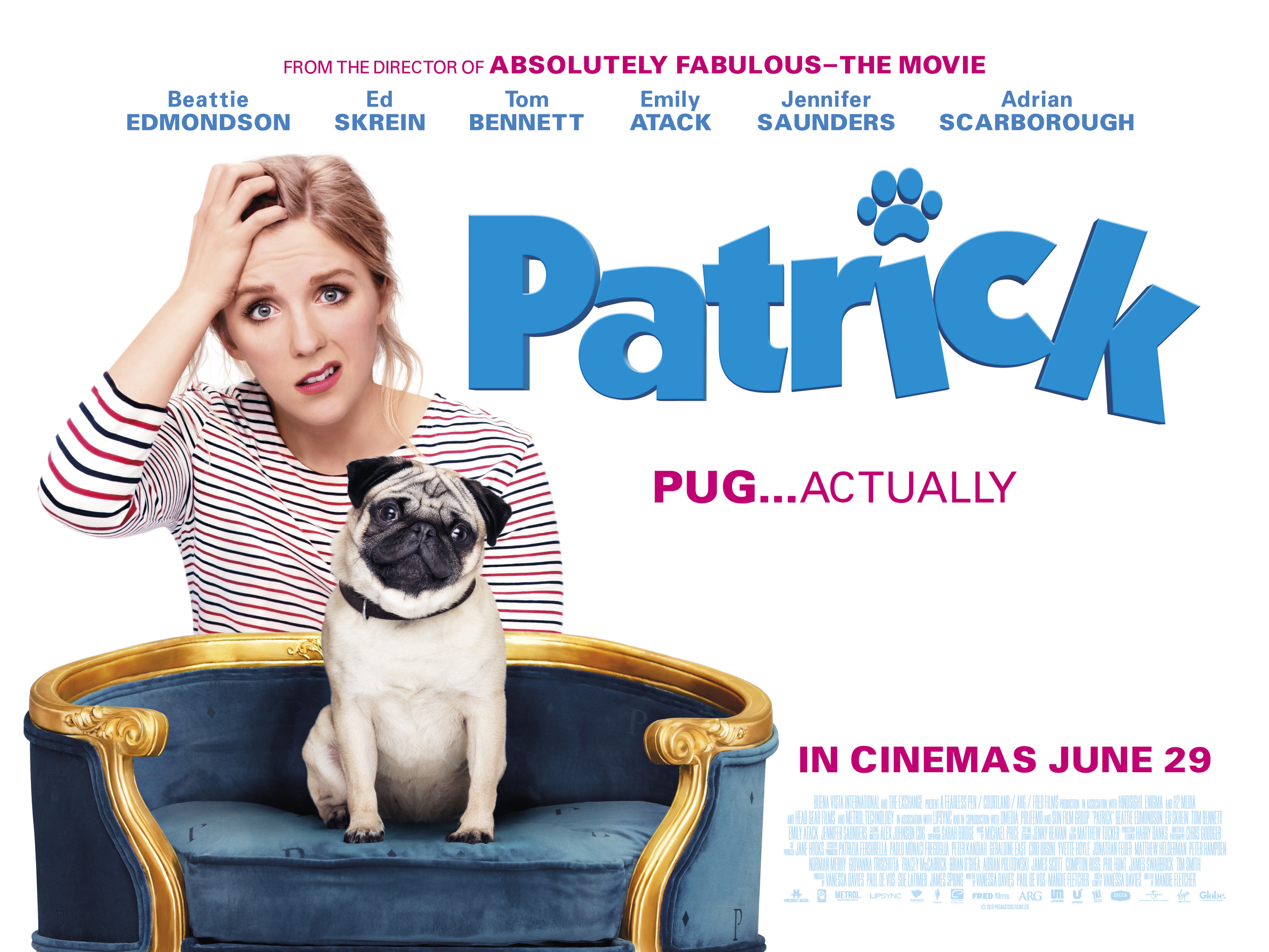 Mega Sized Movie Poster Image for Patrick 