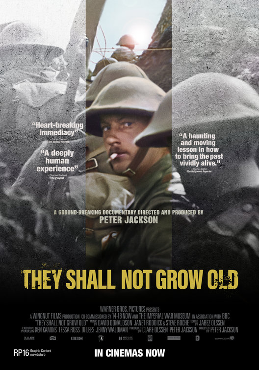 They Shall Not Grow Old Movie Poster