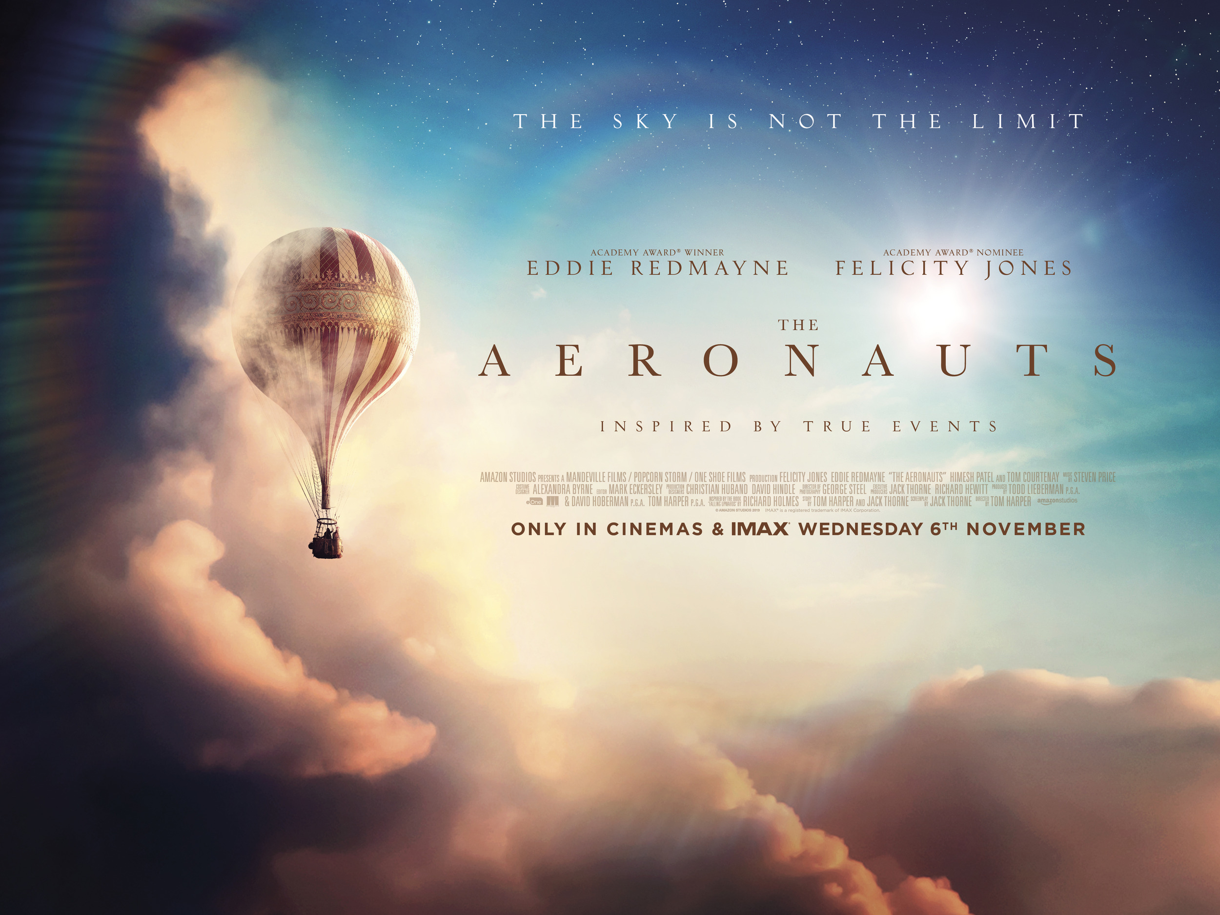 Mega Sized Movie Poster Image for The Aeronauts (#3 of 6)