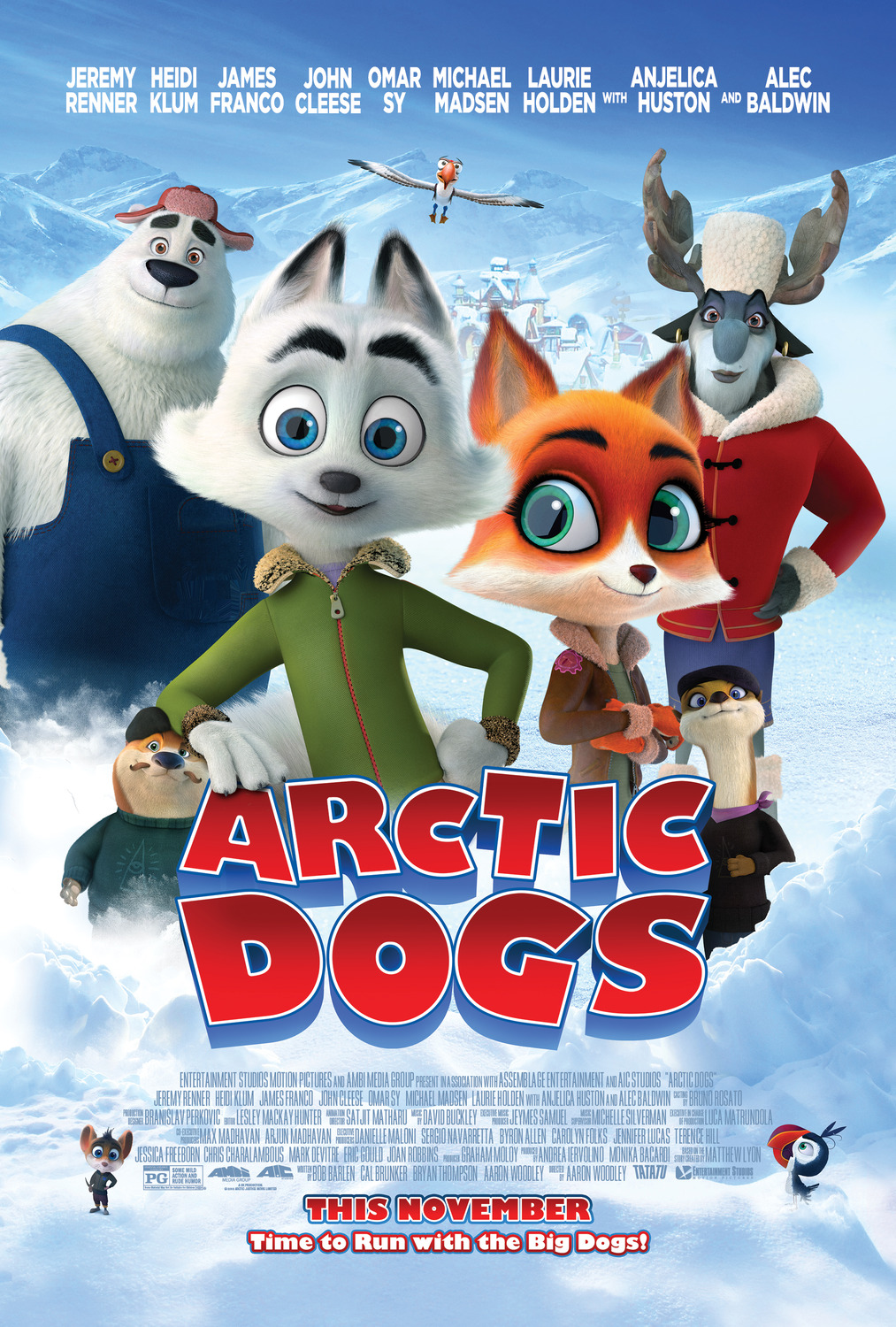 Extra Large Movie Poster Image for Arctic Dogs 