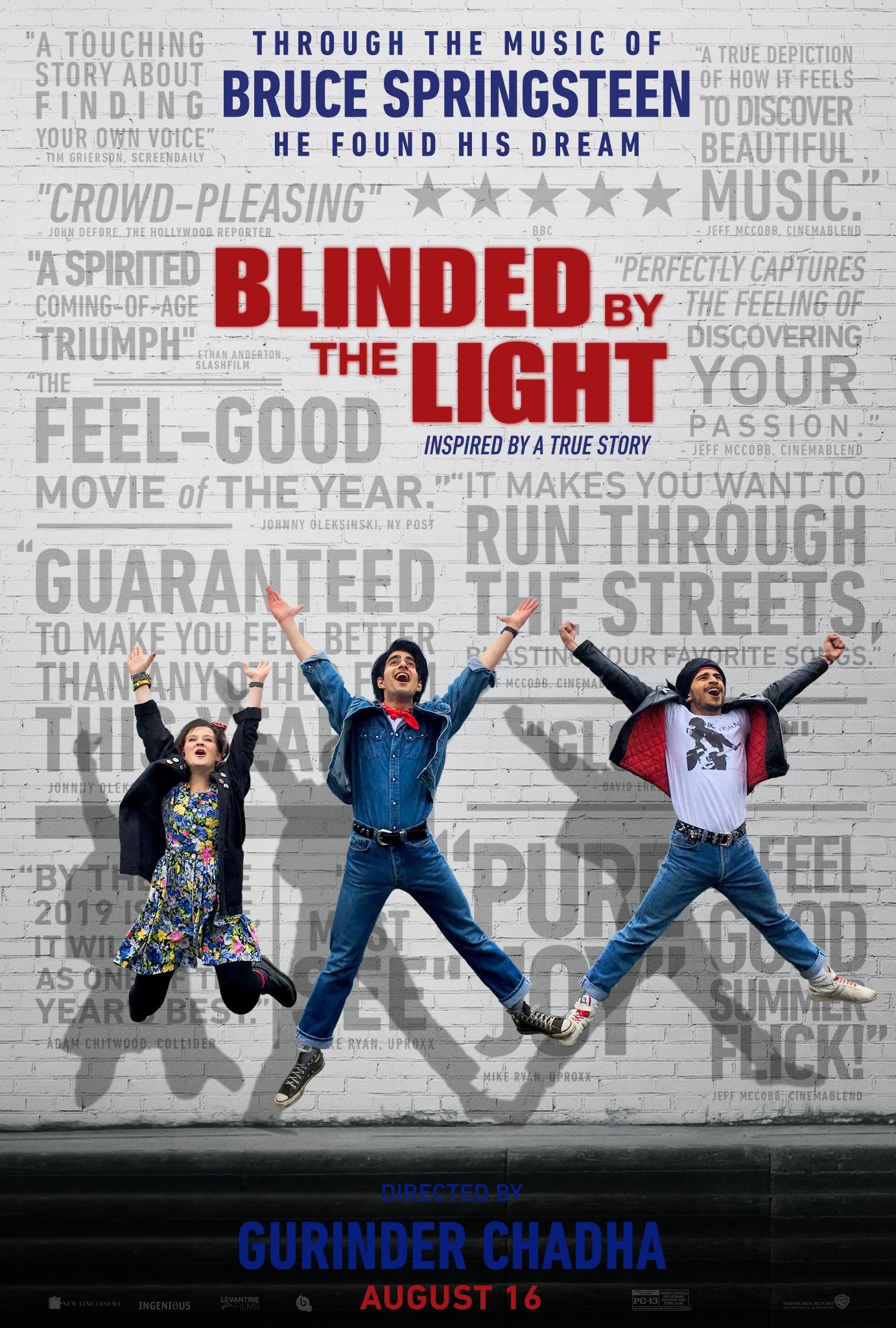Mega Sized Movie Poster Image for Blinded by the Light (#3 of 4)