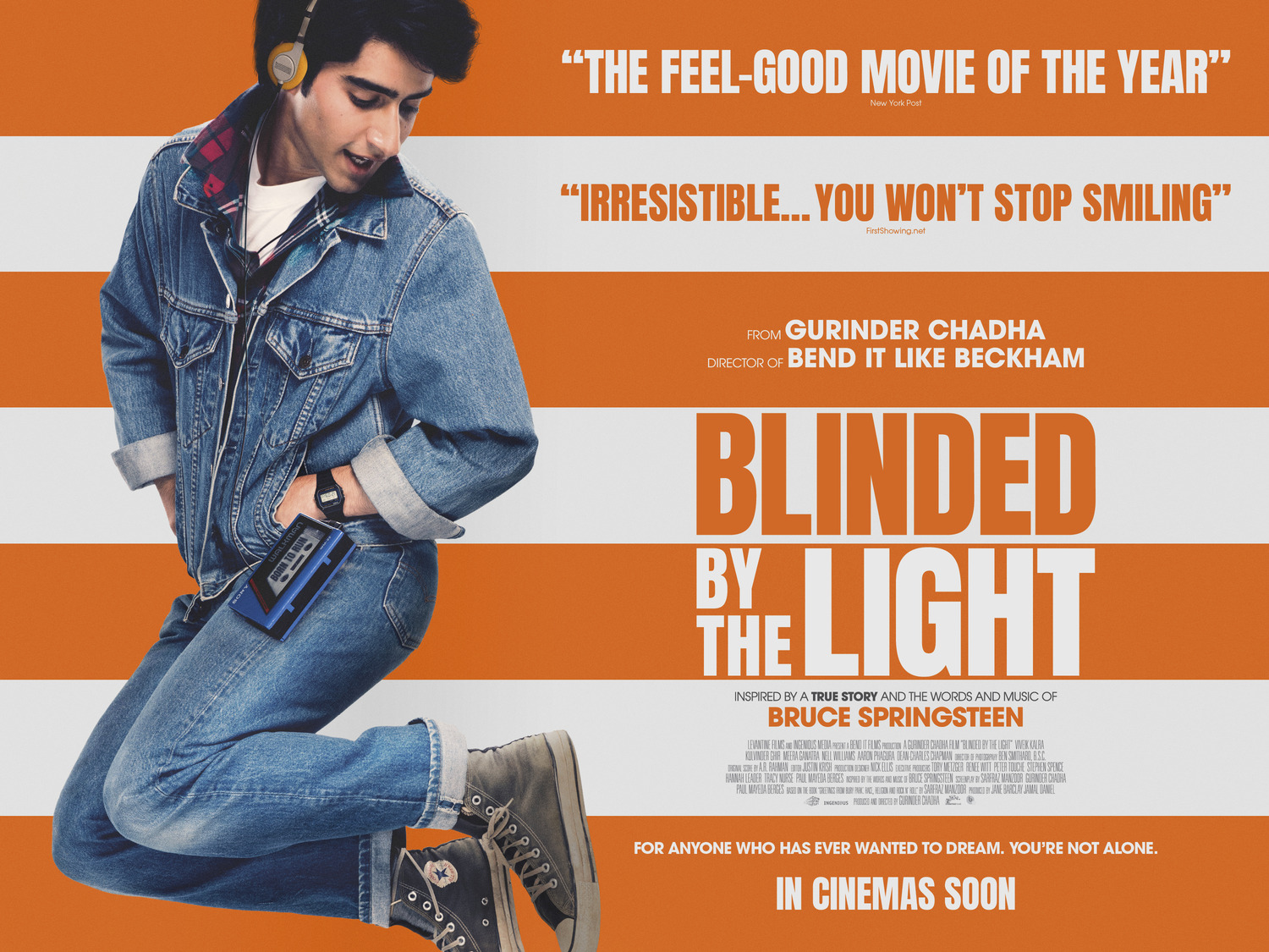 Extra Large Movie Poster Image for Blinded by the Light (#1 of 4)