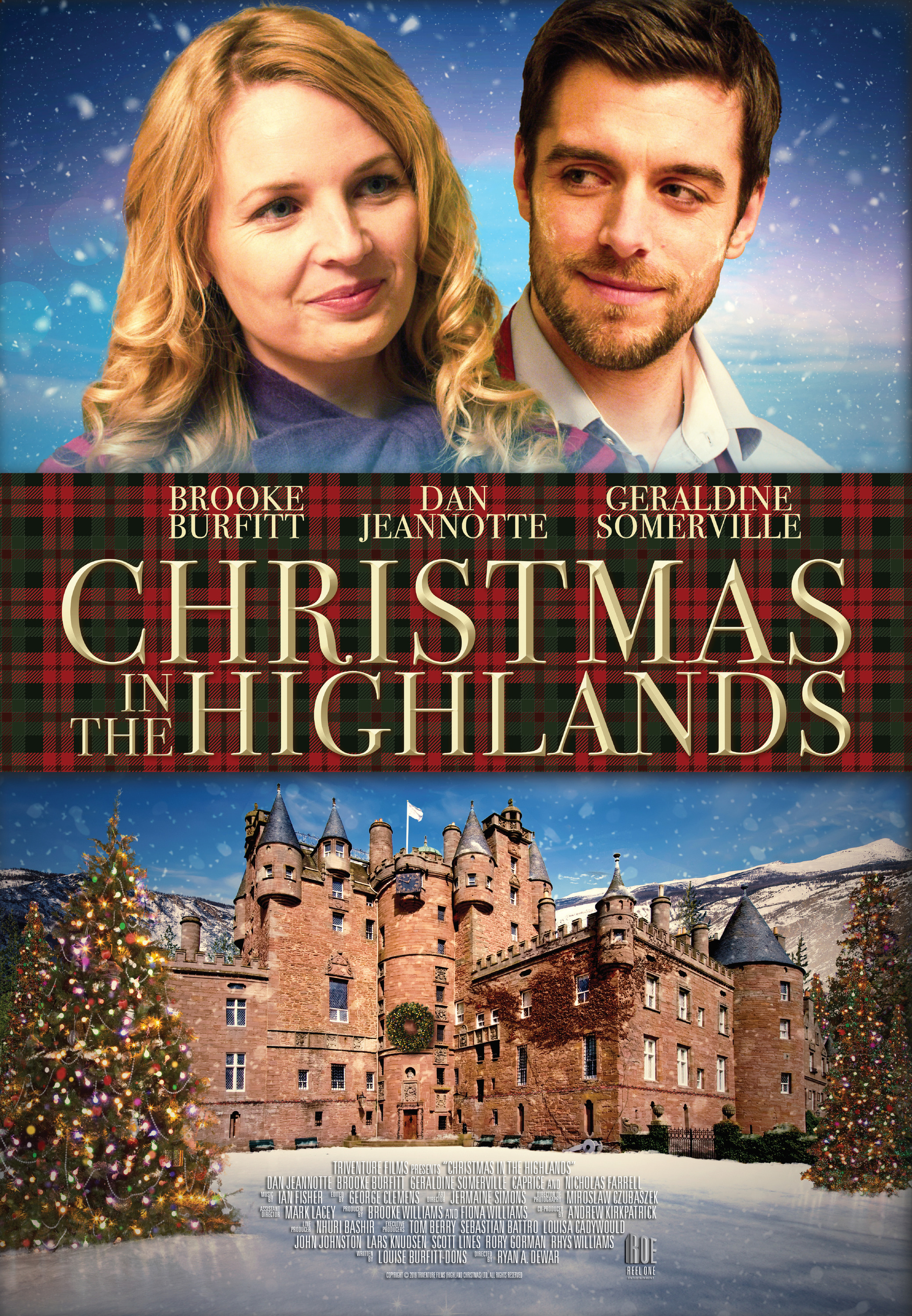 Mega Sized Movie Poster Image for Christmas in the Highlands 