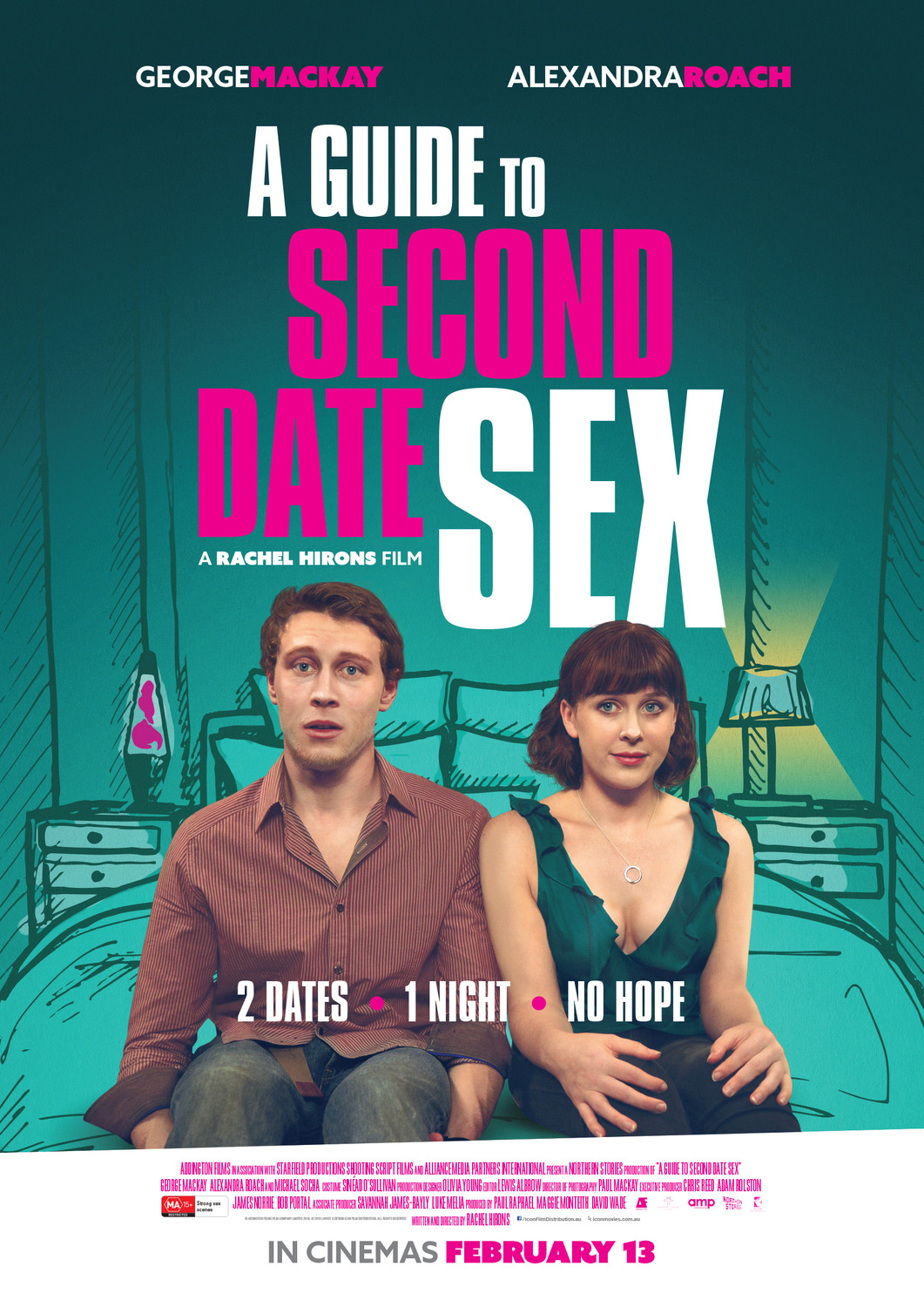 Extra Large Movie Poster Image for A Guide to Second Date Sex 