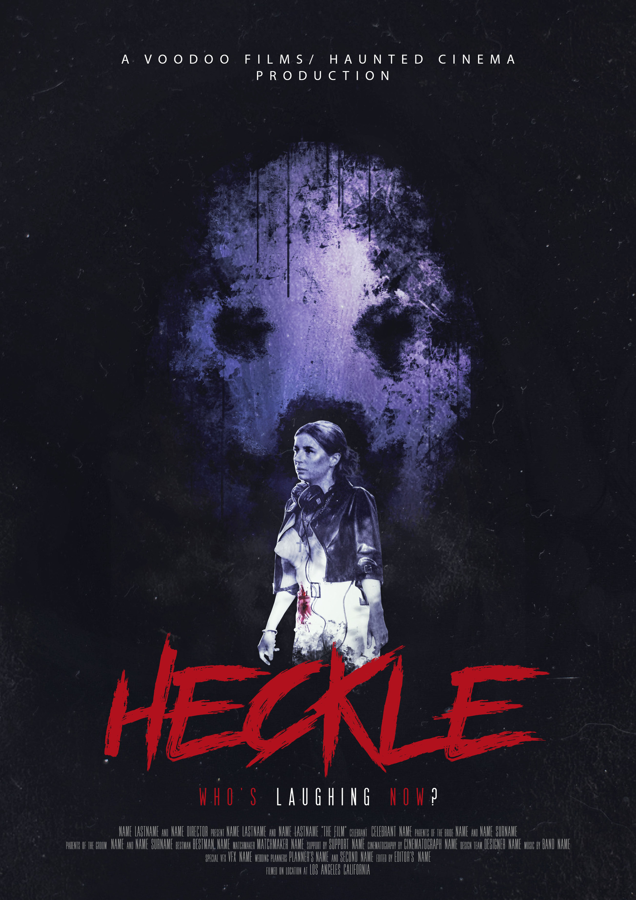 Mega Sized Movie Poster Image for Heckle 