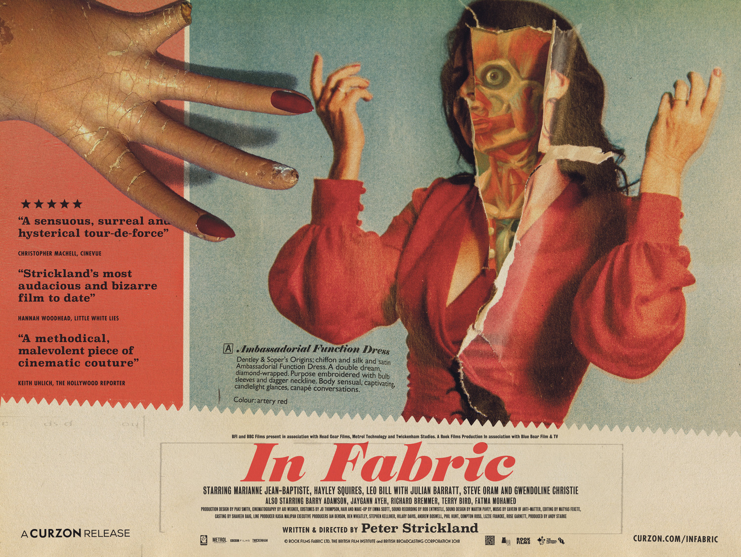 Extra Large Movie Poster Image for In Fabric (#1 of 3)