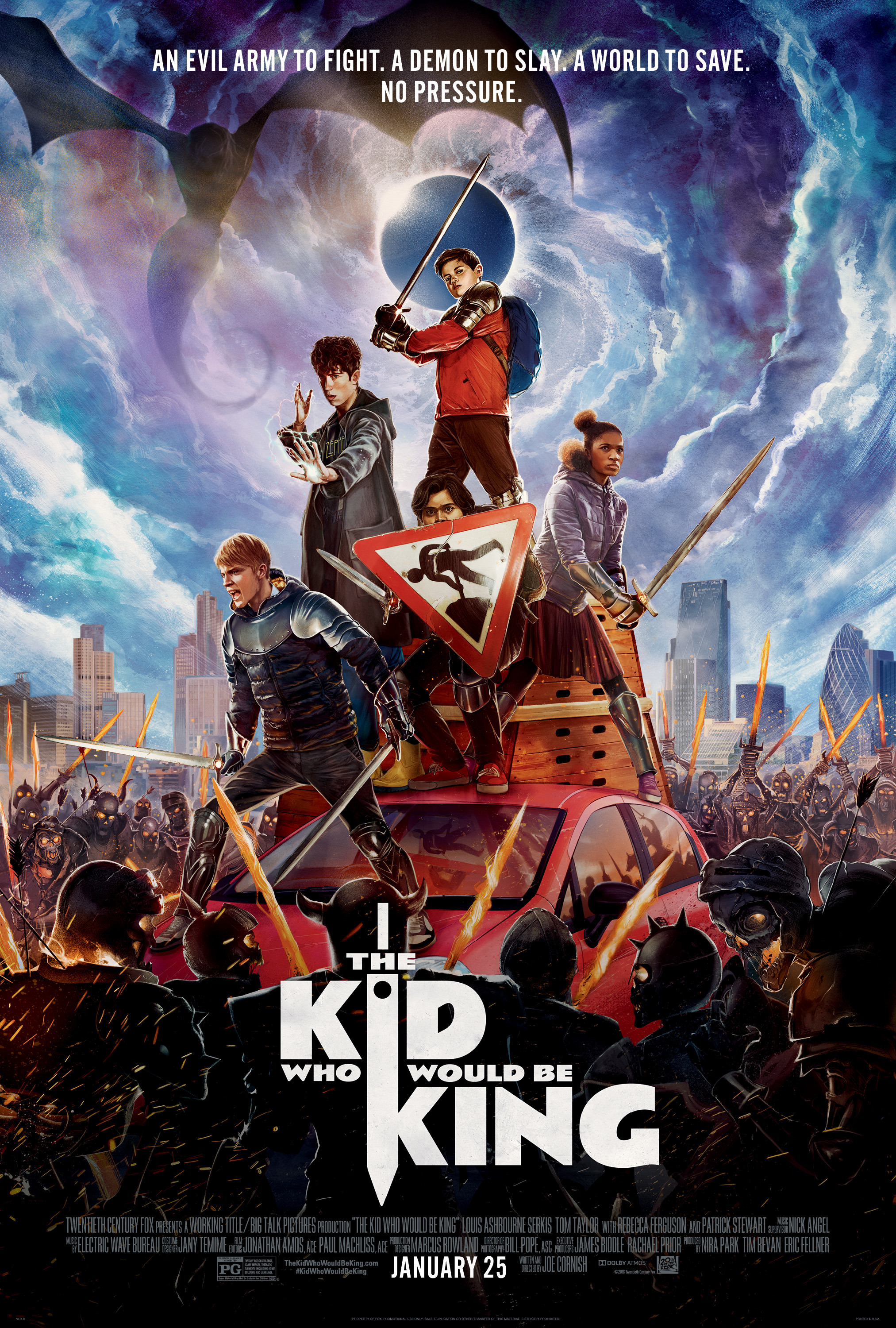Mega Sized Movie Poster Image for The Kid Who Would Be King (#2 of 9)