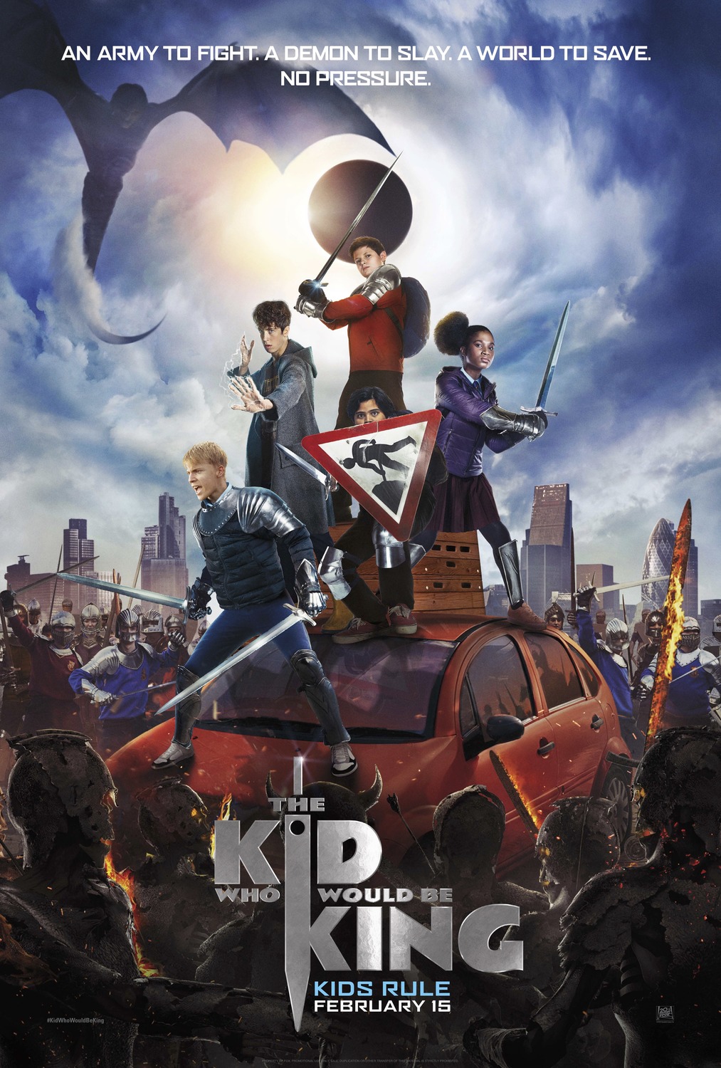 Extra Large Movie Poster Image for The Kid Who Would Be King (#3 of 9)