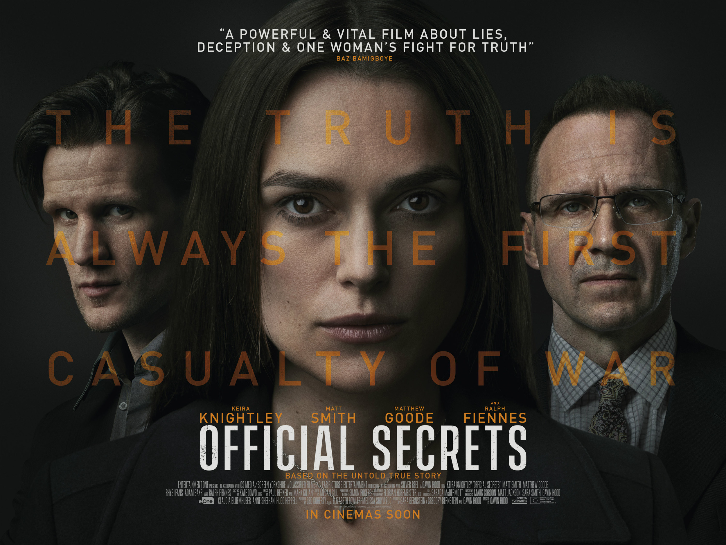 Mega Sized Movie Poster Image for Official Secrets (#2 of 2)