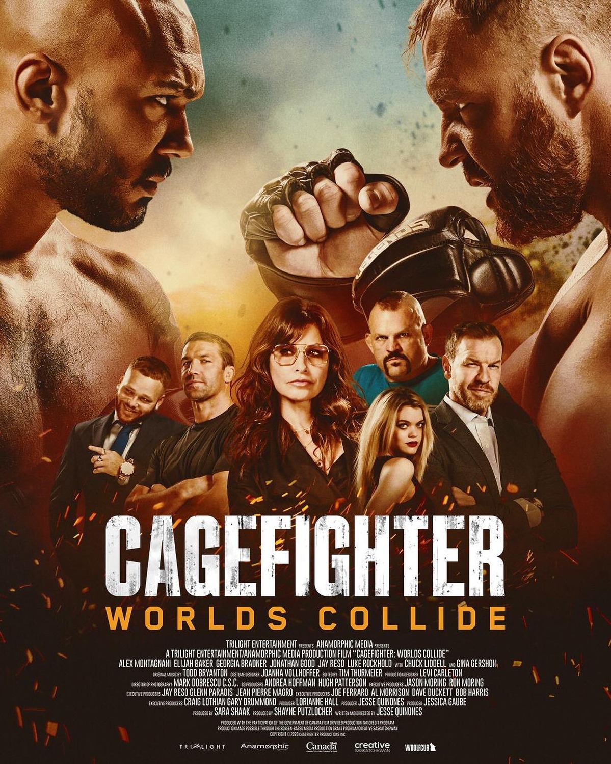 Extra Large Movie Poster Image for Cagefighter (#2 of 2)
