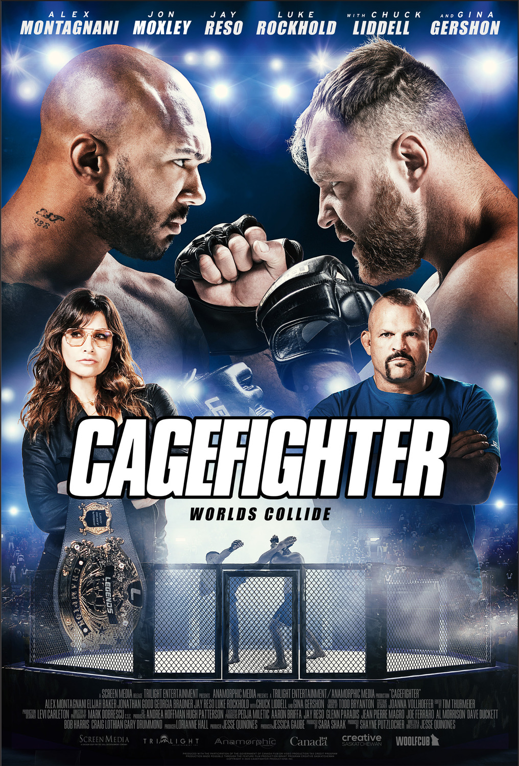 Extra Large Movie Poster Image for Cagefighter (#1 of 2)