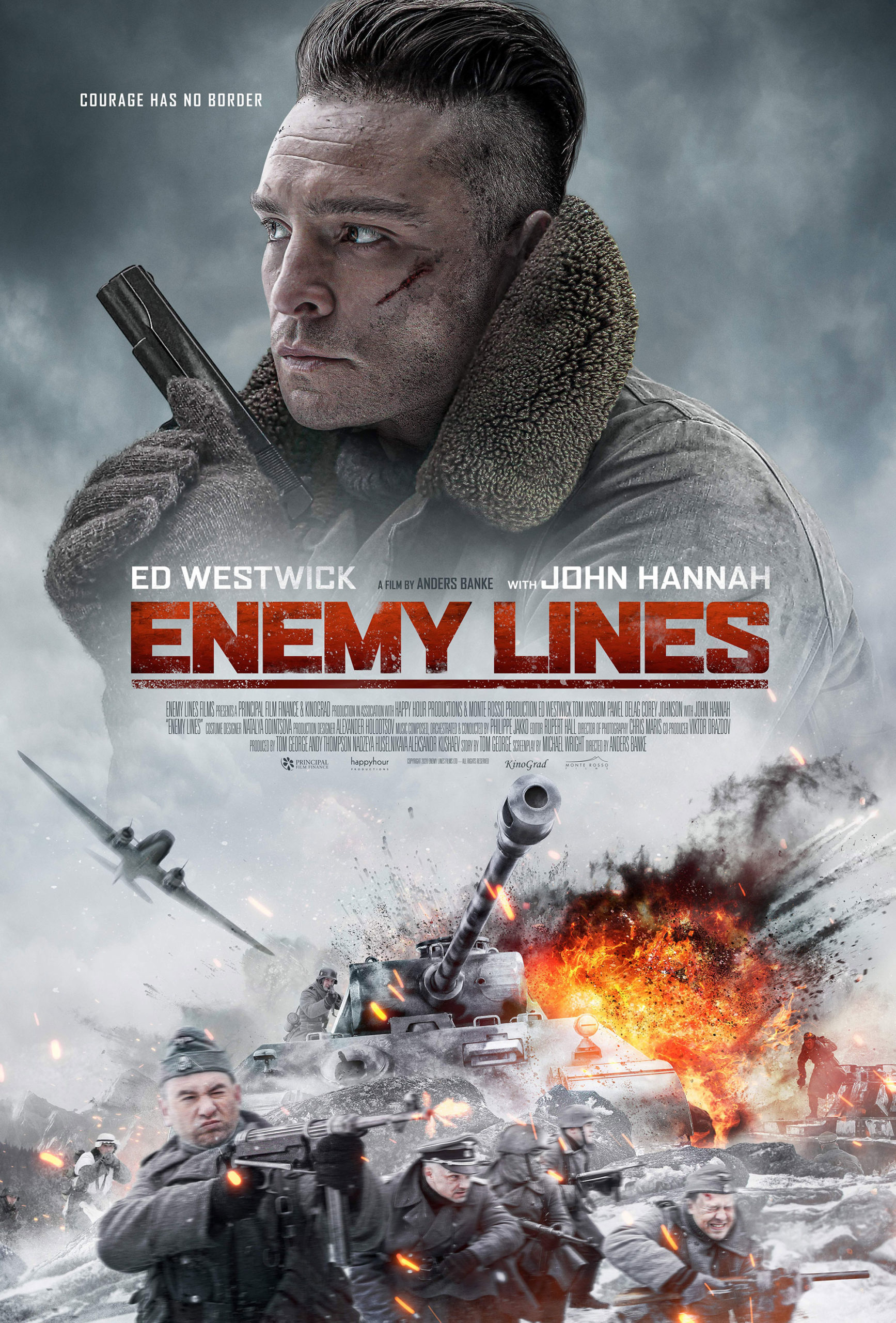 Mega Sized Movie Poster Image for Enemy Lines 