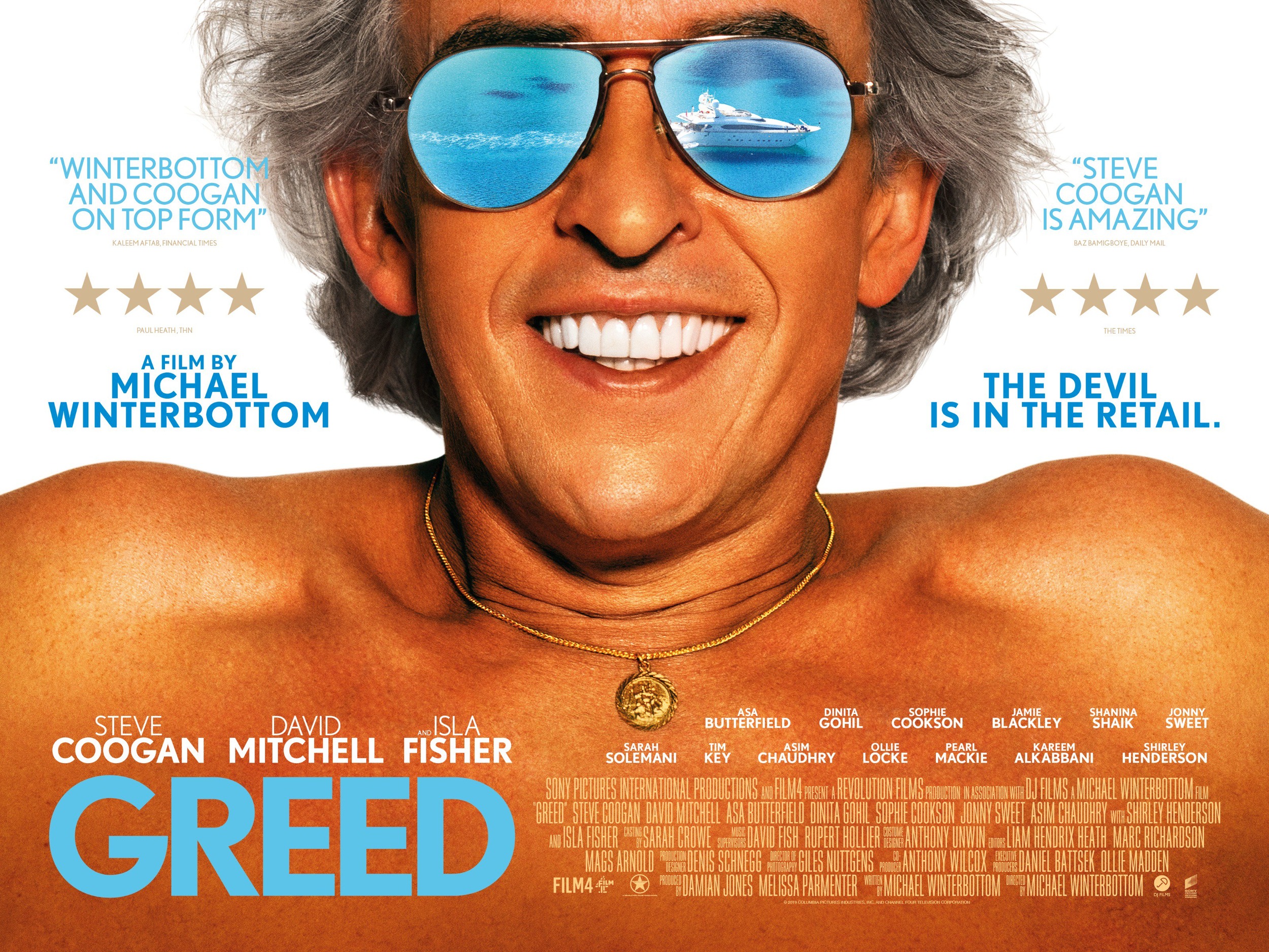 Mega Sized Movie Poster Image for Greed 