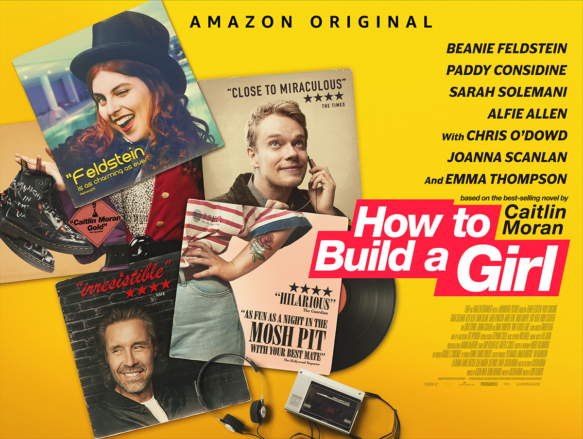 Extra Large Movie Poster Image for How to Build a Girl (#2 of 2)