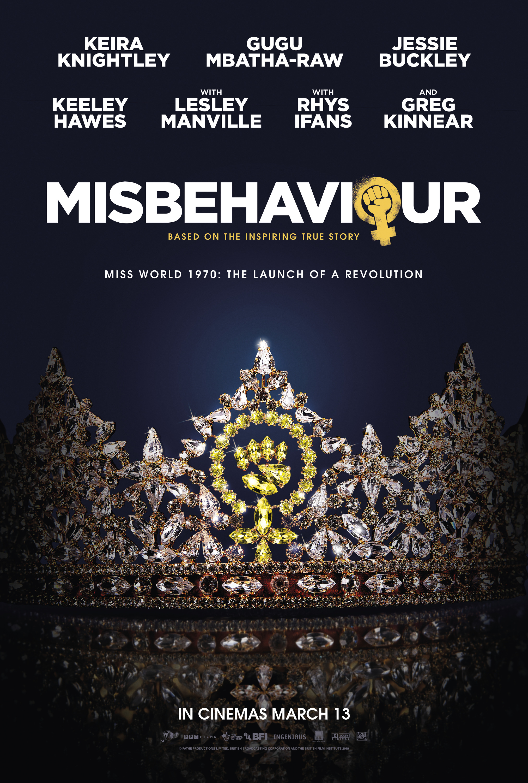 Mega Sized Movie Poster Image for Misbehaviour (#1 of 2)