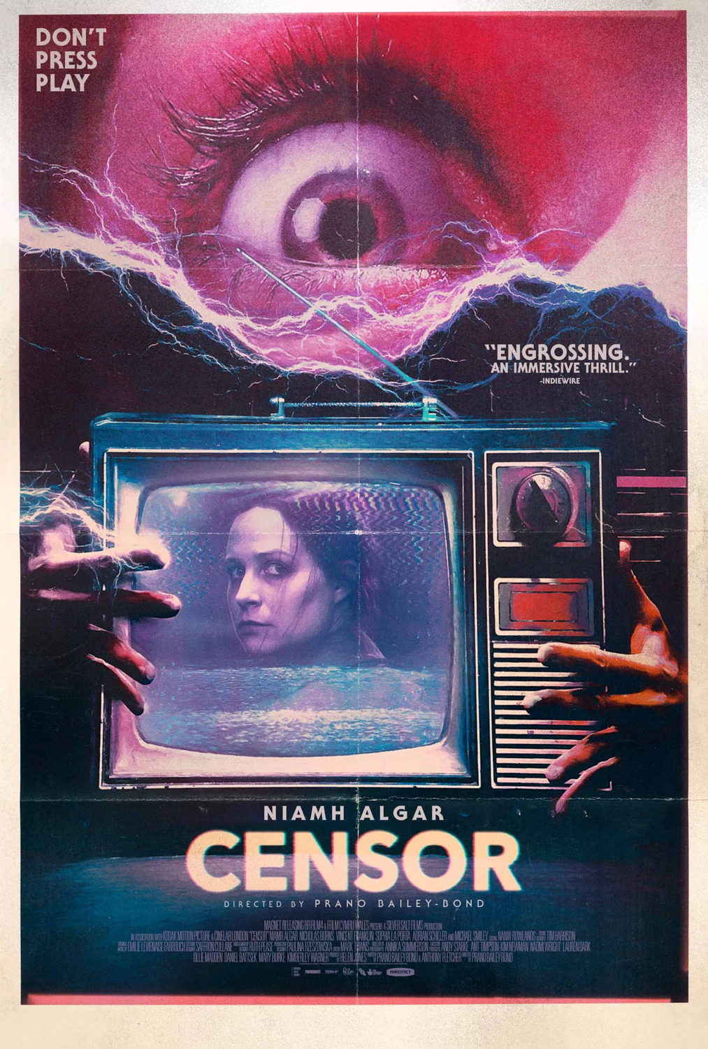 Extra Large Movie Poster Image for Censor (#2 of 3)