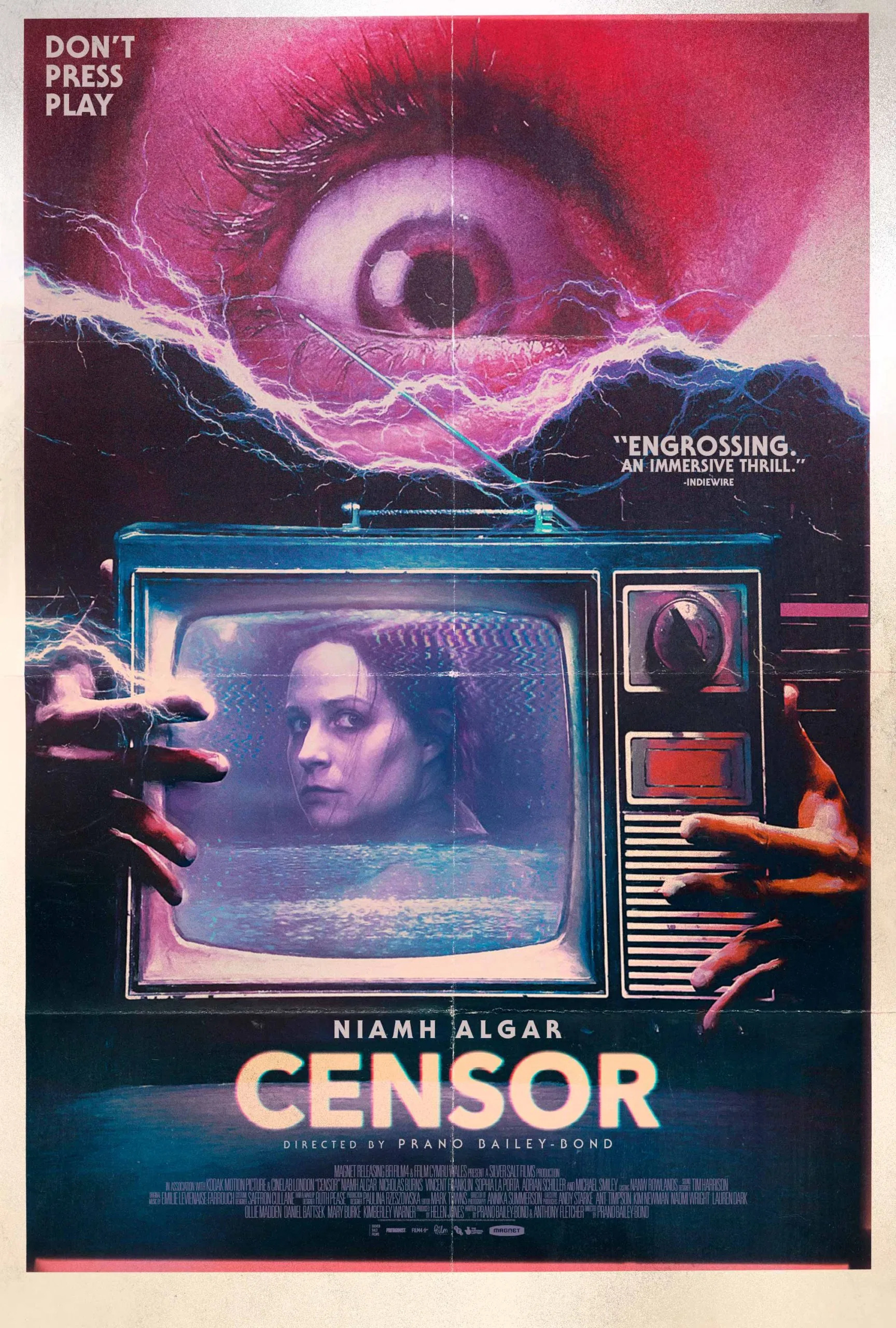 Mega Sized Movie Poster Image for Censor (#2 of 3)