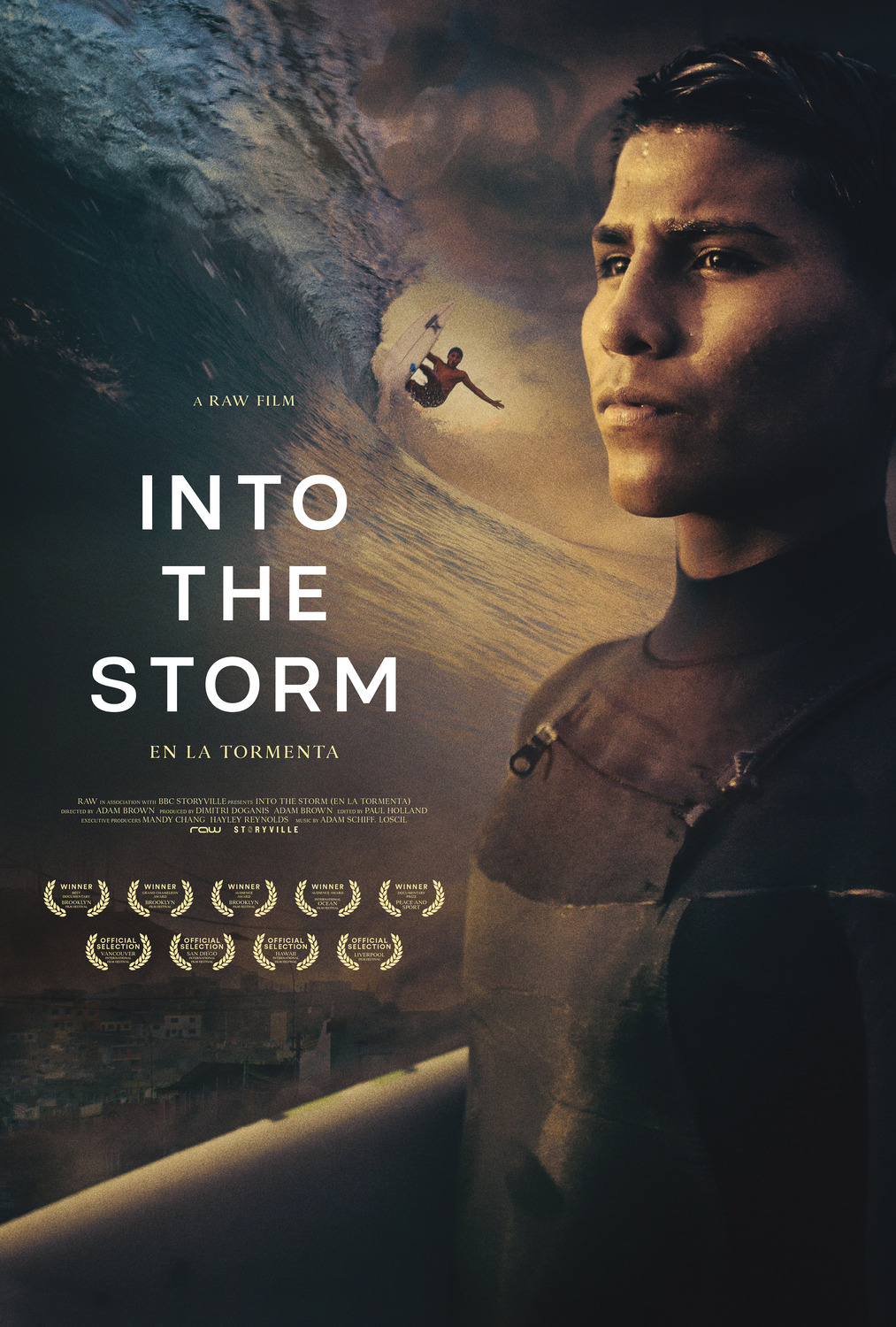 Extra Large Movie Poster Image for En la tormenta 