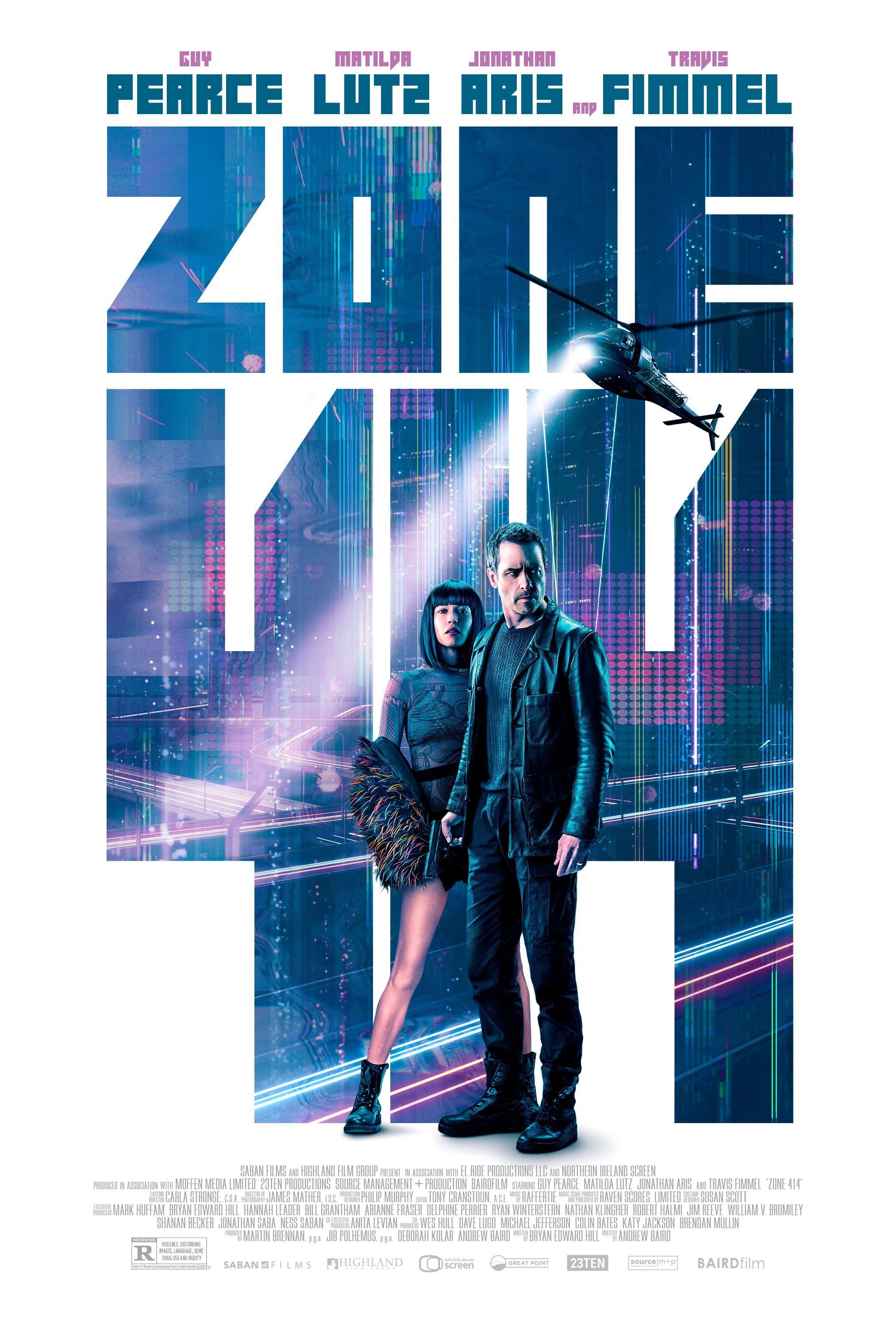 Mega Sized Movie Poster Image for Zone 414 (#1 of 2)