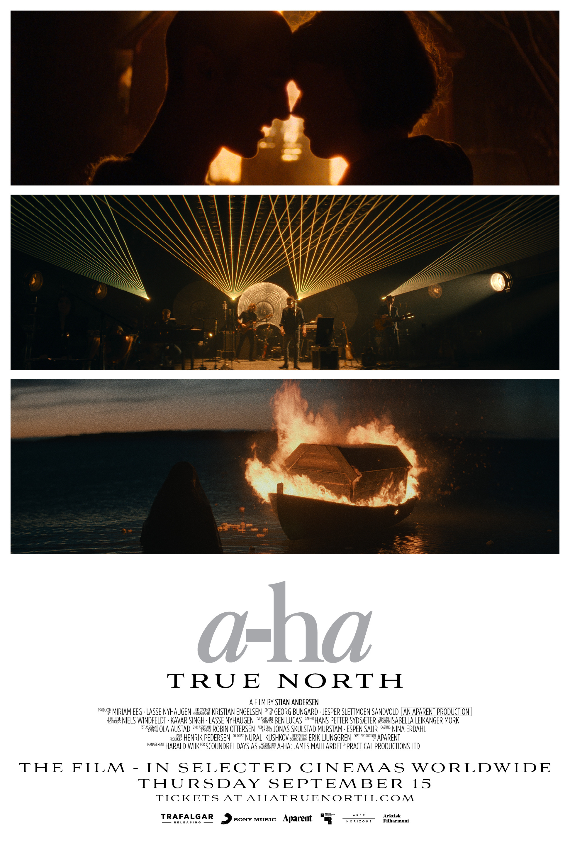 Mega Sized Movie Poster Image for a-ha: True North 