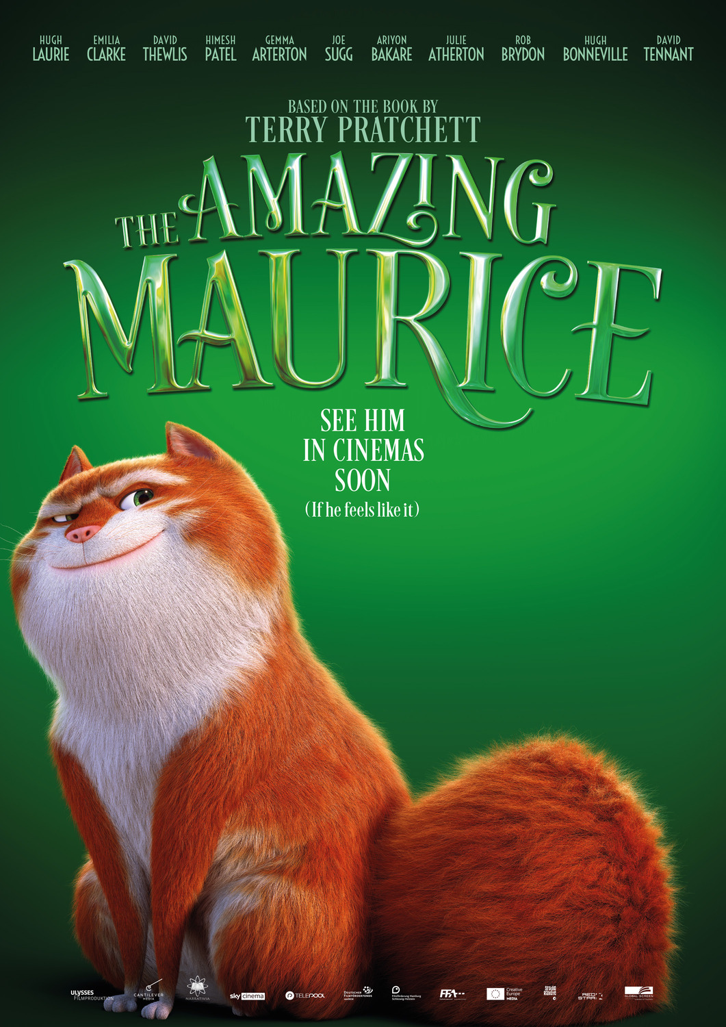 Extra Large Movie Poster Image for The Amazing Maurice (#1 of 16)