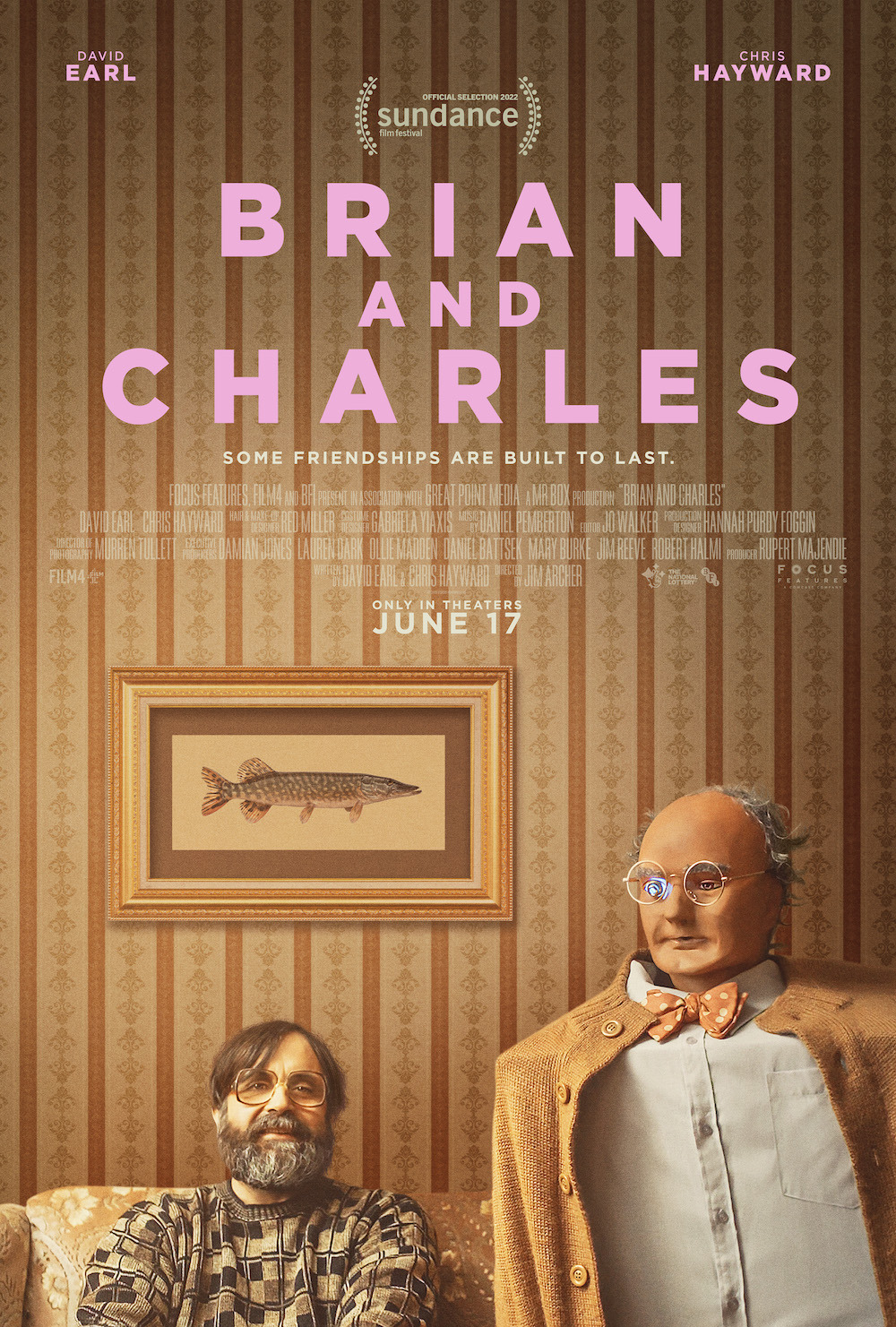 Extra Large Movie Poster Image for Brian and Charles 