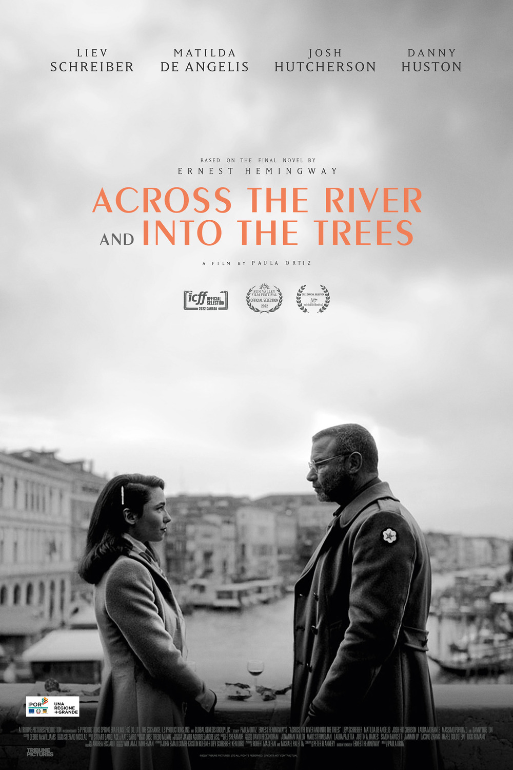 Extra Large Movie Poster Image for Across the River and Into the Trees (#2 of 3)