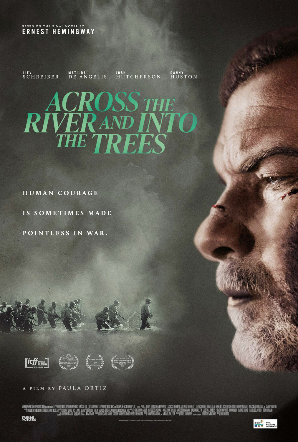 Extra Large Movie Poster Image for Across the River and Into the Trees (#3 of 3)