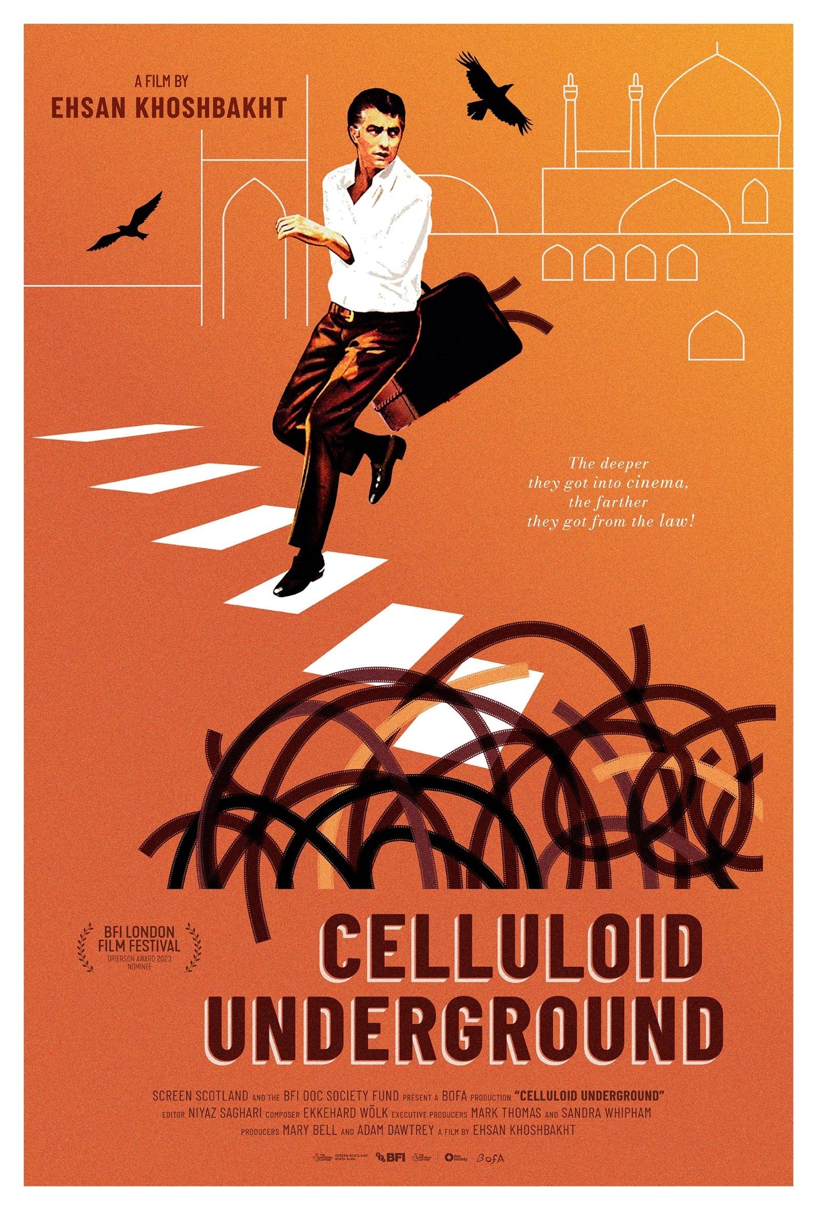 Mega Sized Movie Poster Image for Celluloid Underground 
