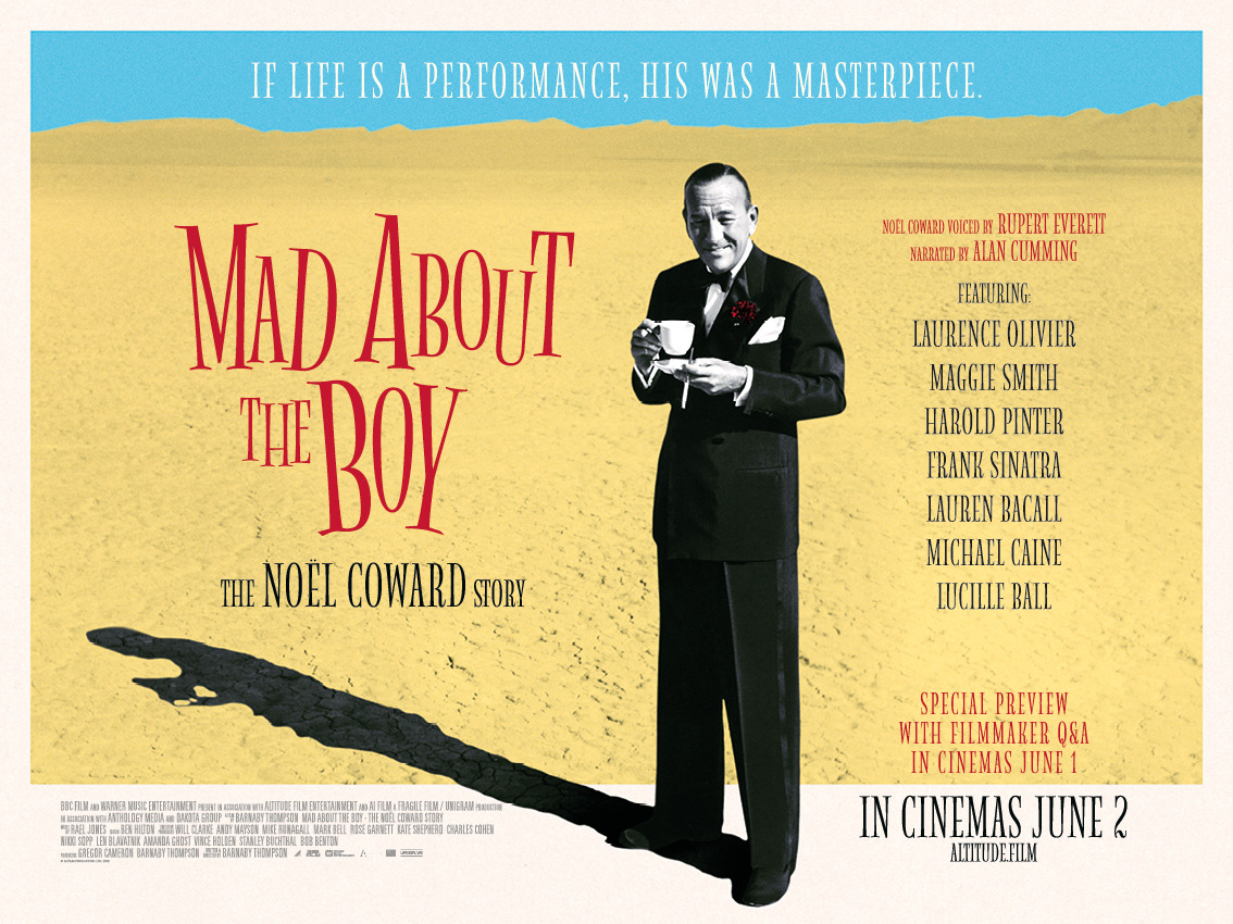 Extra Large Movie Poster Image for Mad About the Boy - The Noel Coward Story 