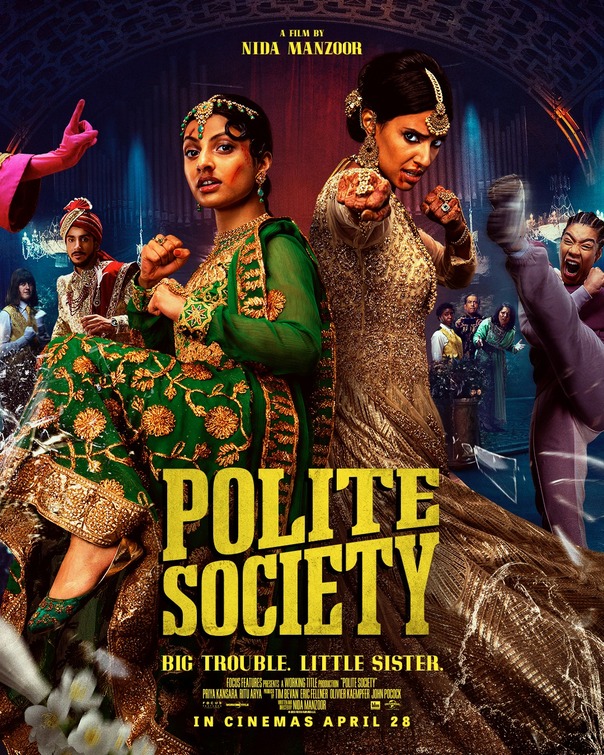 Polite Society Movie Poster