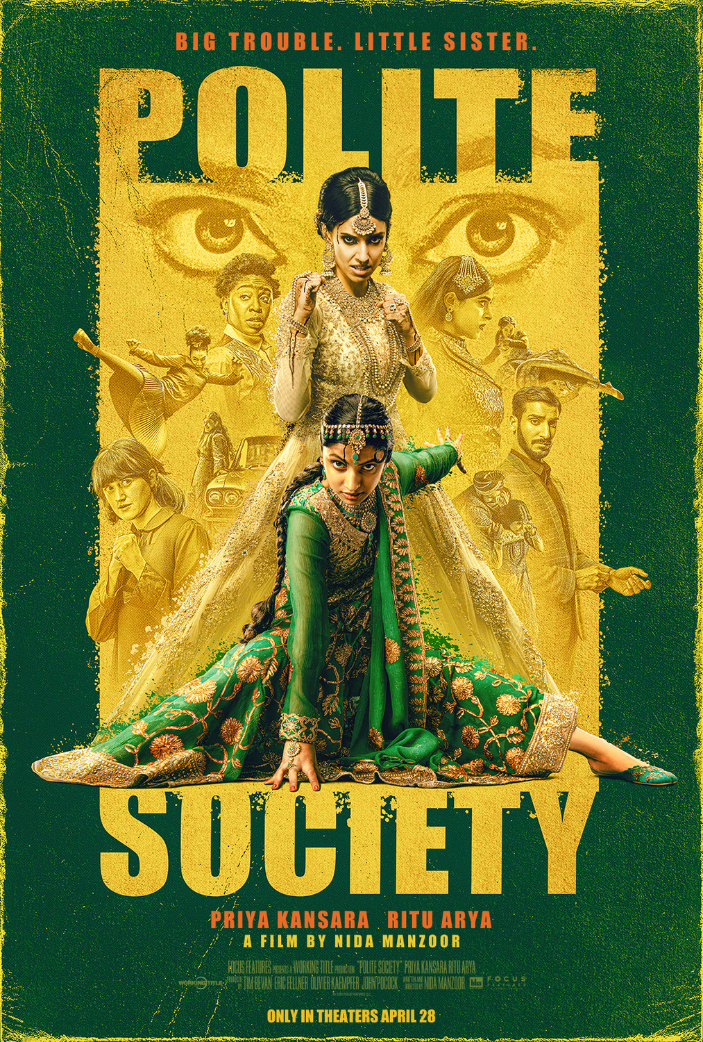 Extra Large Movie Poster Image for Polite Society (#2 of 2)