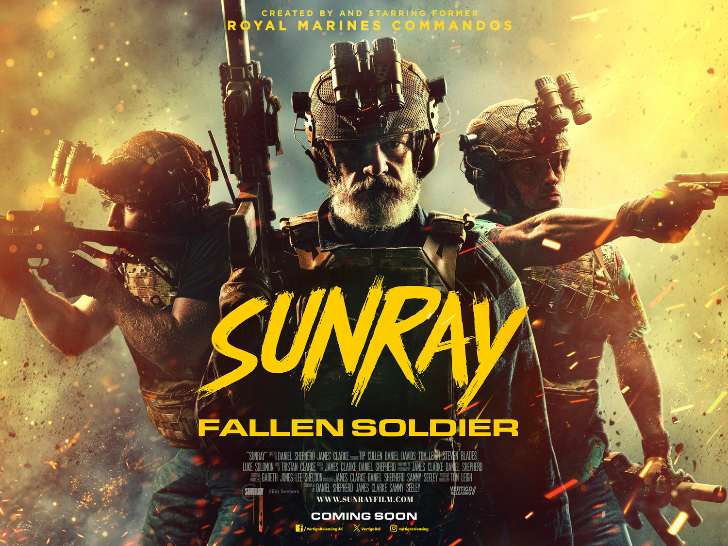 Extra Large Movie Poster Image for Sunray: Fallen Soldier (#2 of 2)