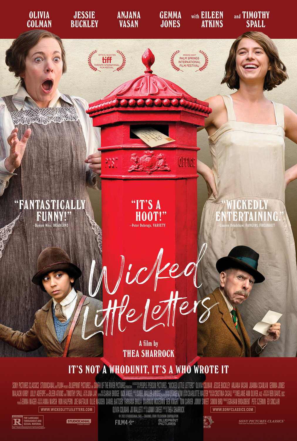 Extra Large Movie Poster Image for Wicked Little Letters (#3 of 3)