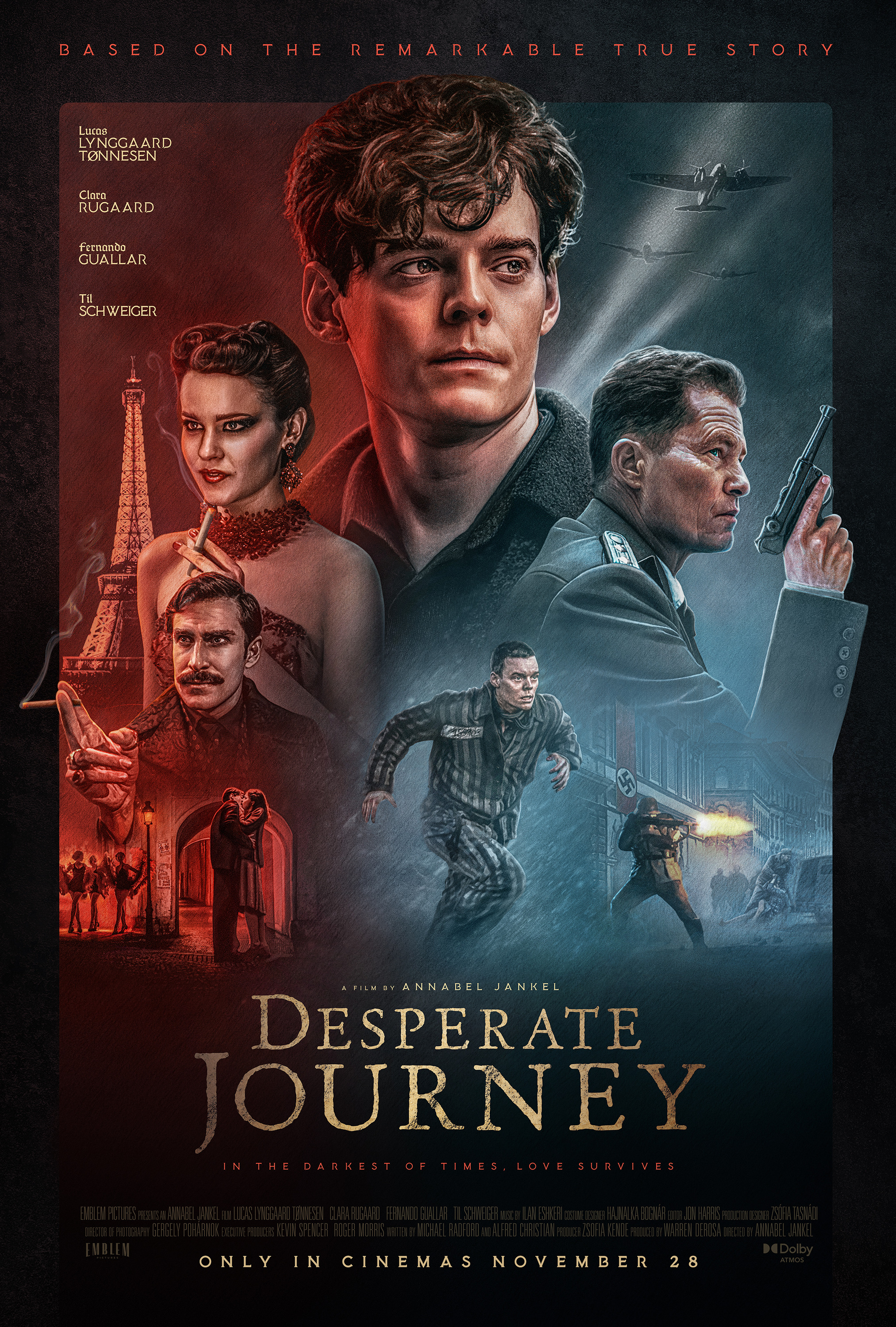 Mega Sized Movie Poster Image for Desperate Journey 