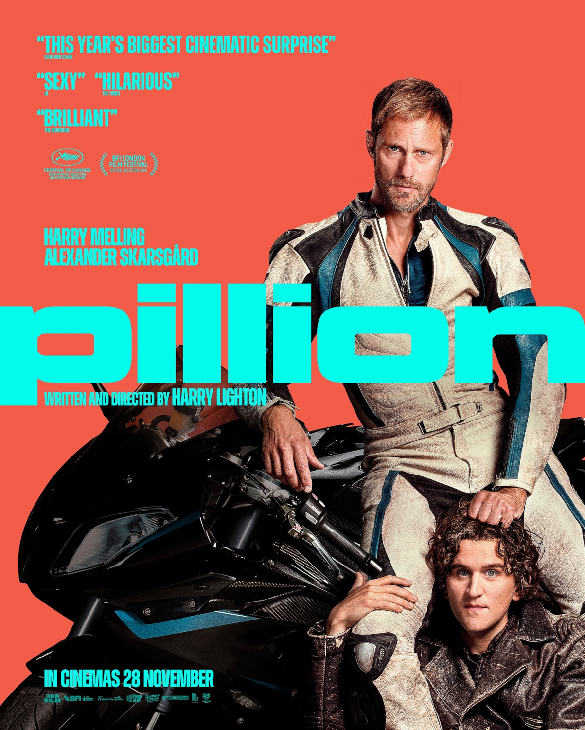 Extra Large Movie Poster Image for Pillion (#4 of 4)
