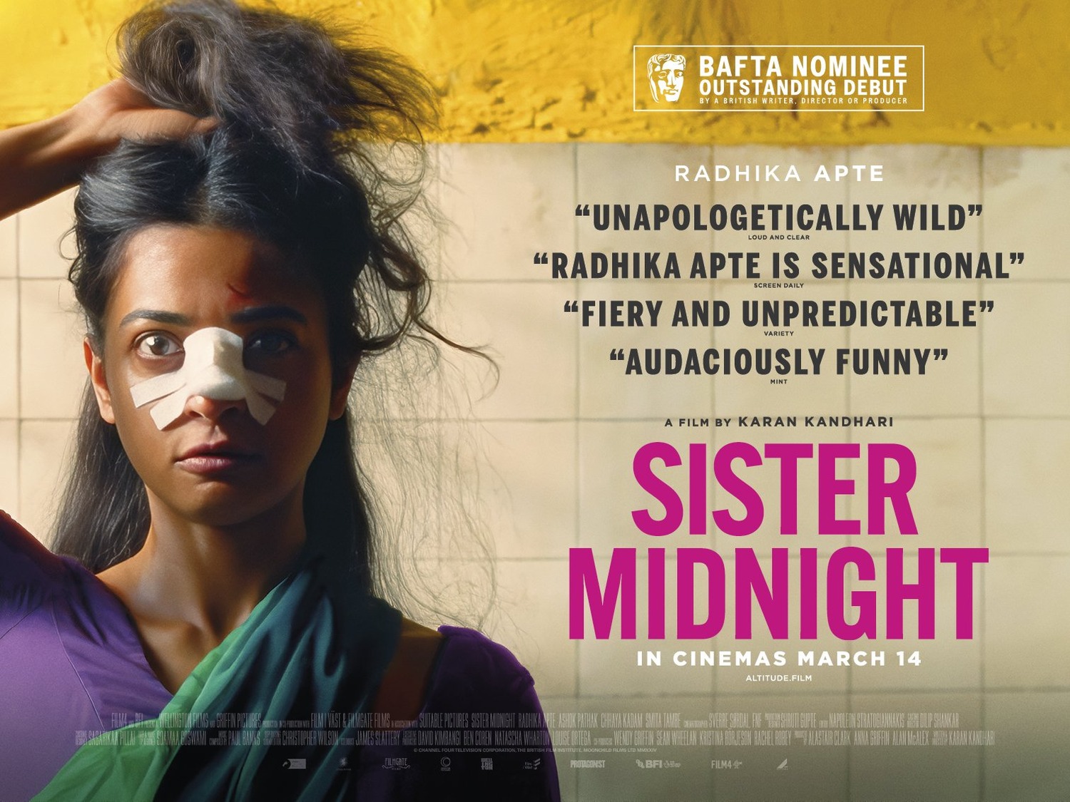 Extra Large Movie Poster Image for Sister Midnight (#1 of 3)