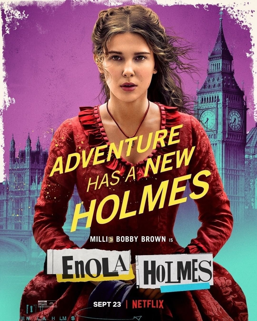 Extra Large TV Poster Image for Enola Holmes (#2 of 9)
