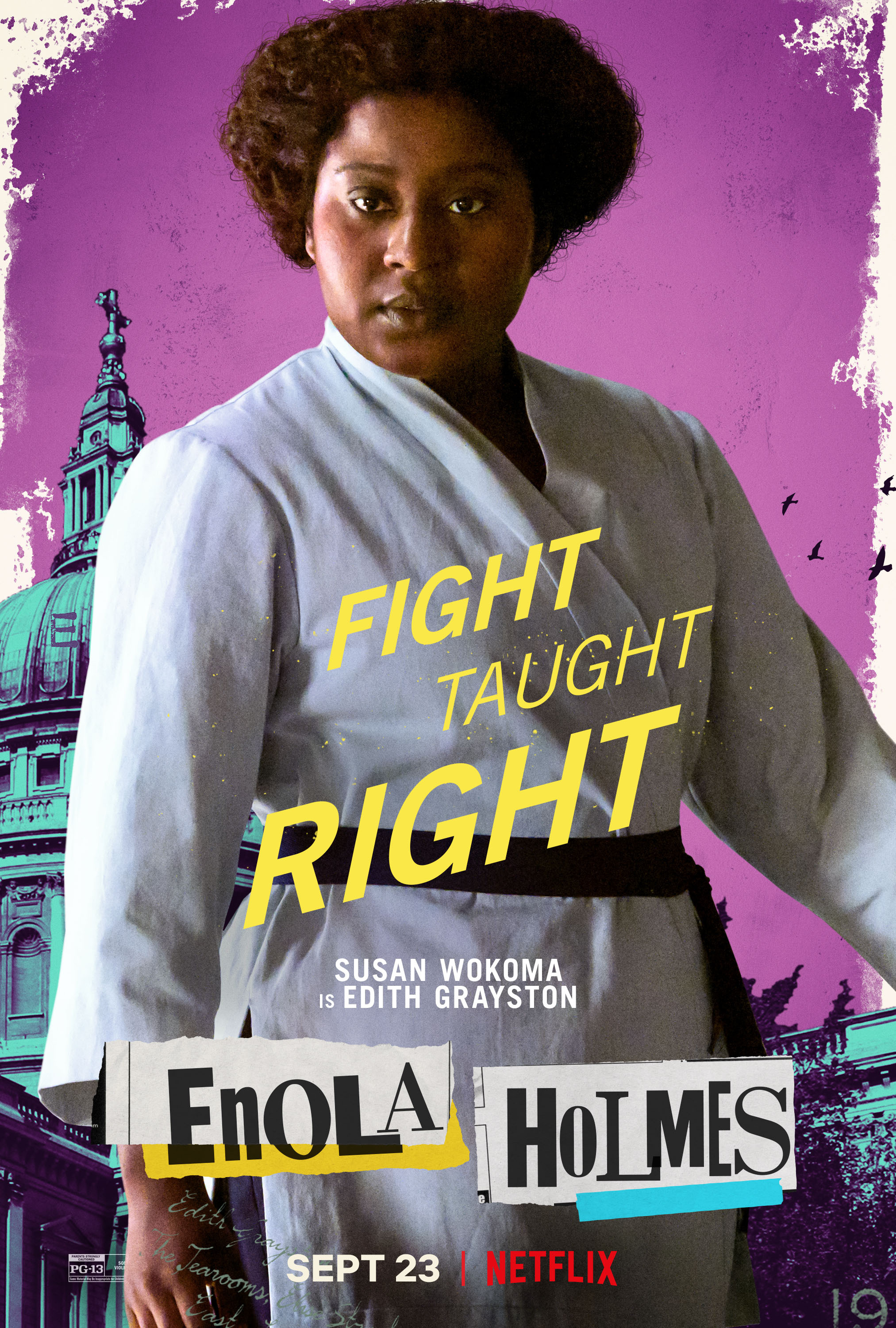 Mega Sized Movie Poster Image for Enola Holmes (#8 of 9)