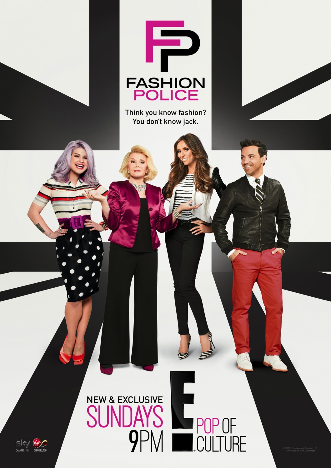 Extra Large TV Poster Image for Fashion Police UK 