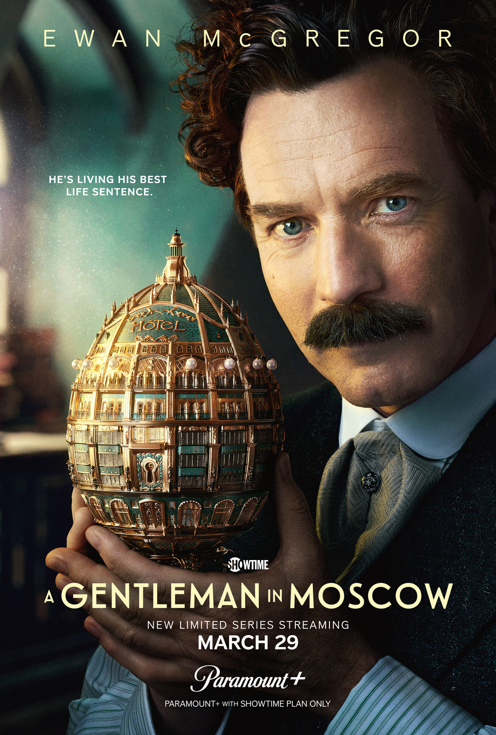 Extra Large TV Poster Image for A Gentleman in Moscow (#1 of 7)
