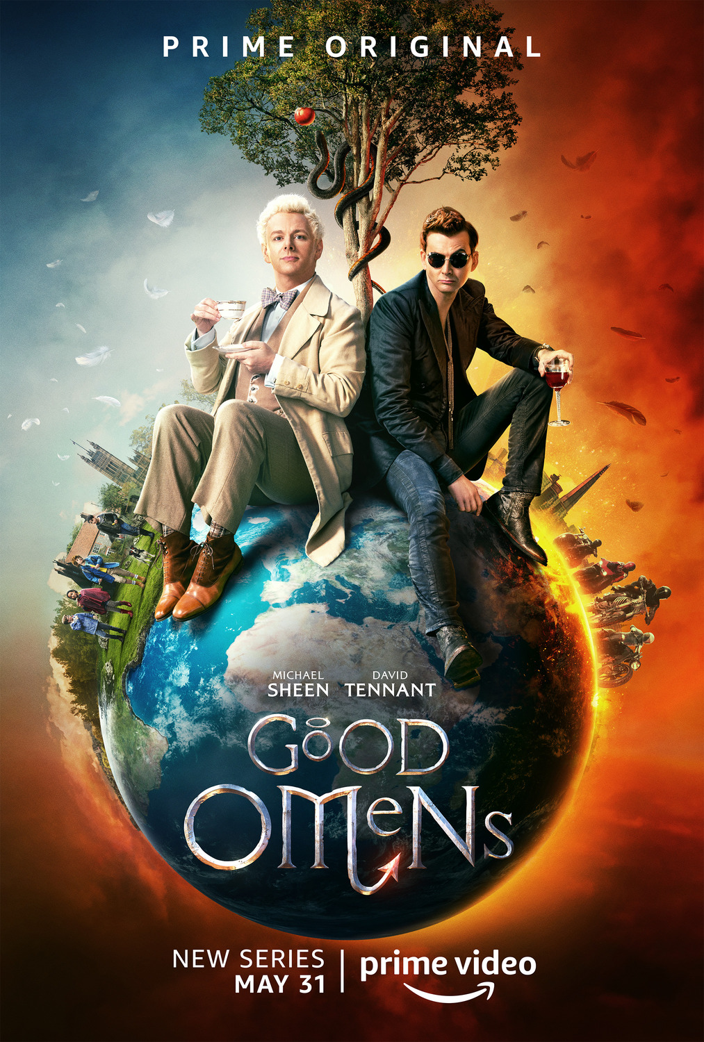 Extra Large TV Poster Image for Good Omens (#3 of 36)