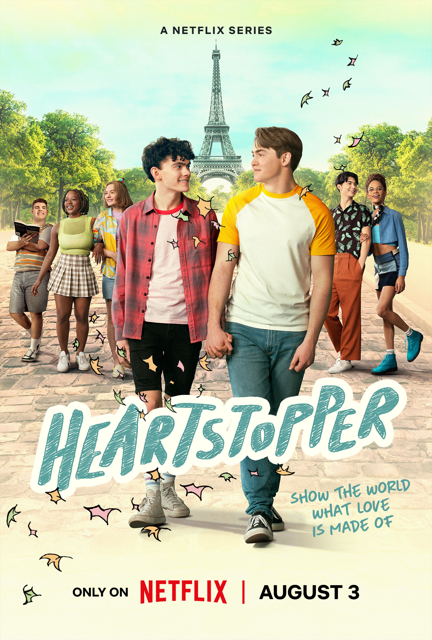 Mega Sized TV Poster Image for Heartstopper (#2 of 3)