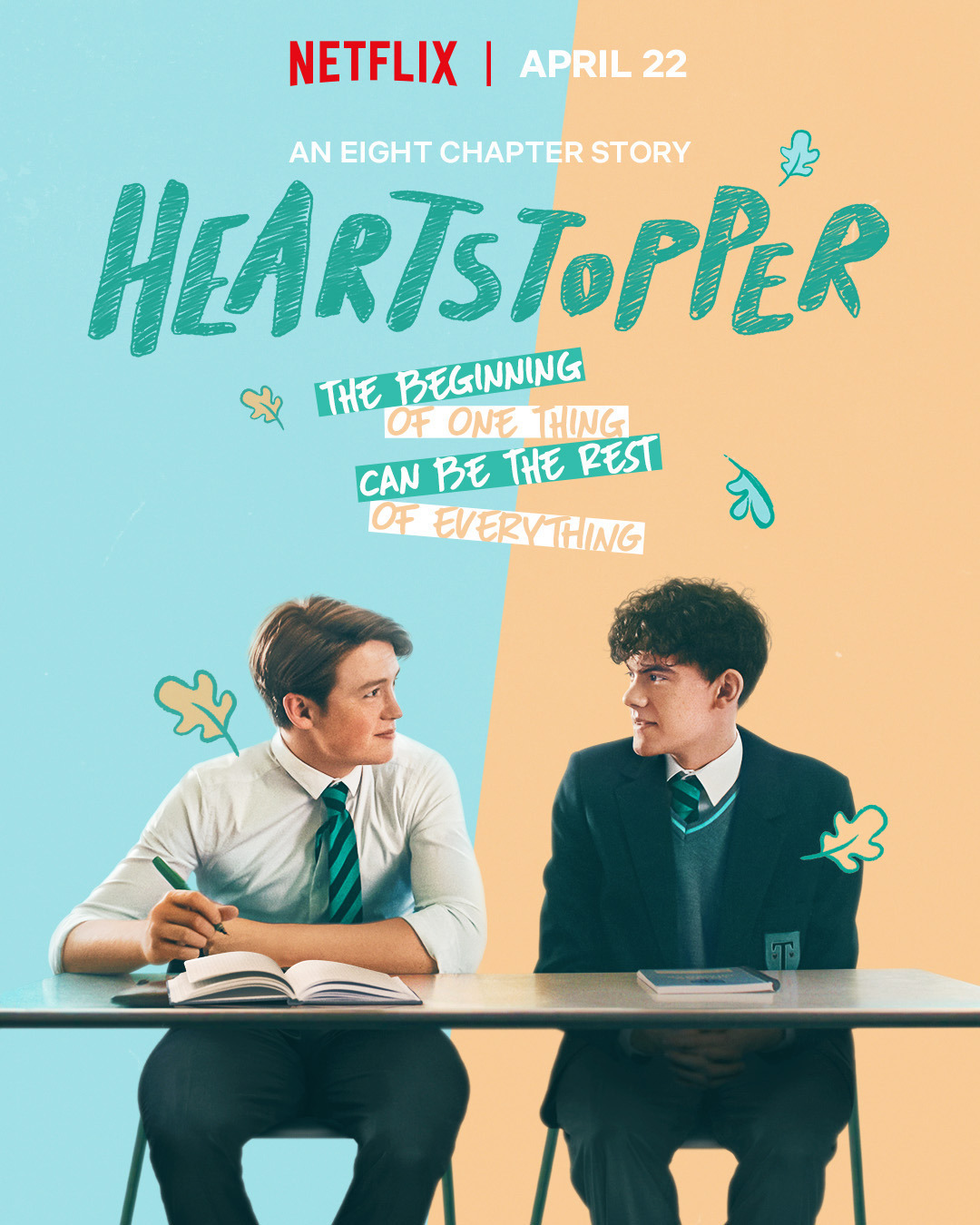 Extra Large TV Poster Image for Heartstopper (#1 of 5)