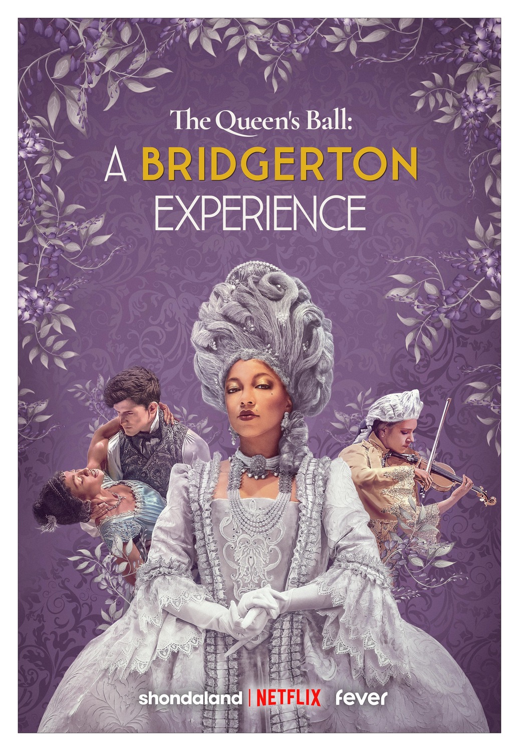 Extra Large TV Poster Image for The Queen's Ball: A Bridgerton Experience 