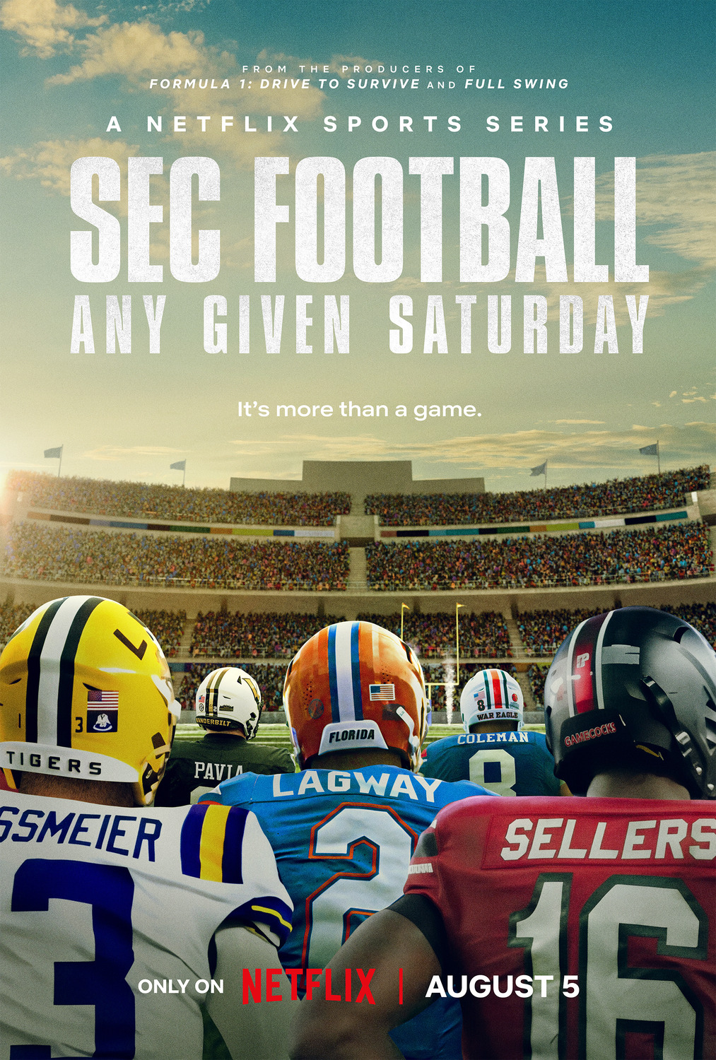 Extra Large TV Poster Image for SEC Football: Any Given Saturday 